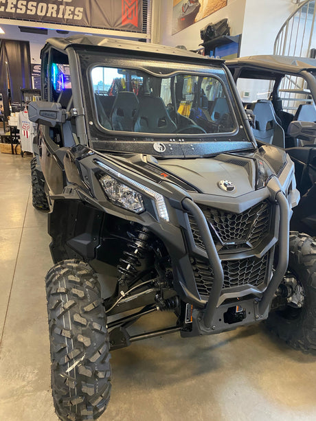 Photo of CANAM MAVERICK SPORT/TRAIL FRONT WINDSHIELD 2018+ by Dirt Warrior Accessories - Premium WINDSHIELD for UTVs / Side by Sides