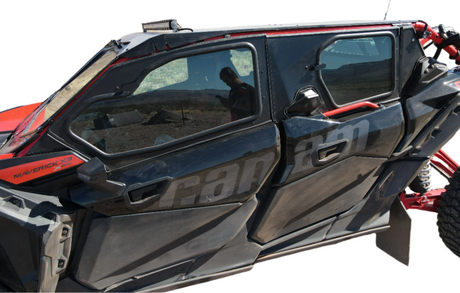 Photo of CANAM X3 4-SEAT Cab Enclosure "THE VAULT" Upper Side Doors & Panels (patent pending) by Dirt Warrior Accessories - Premium VAULT for UTVs / Side by Sides