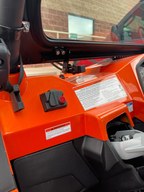 Photo of CF MOTO Z Force 500 Trail FRONT WINDSHIELD 2021+ by Dirt Warrior Accessories - Premium Windshields for UTVs / Side by Sides