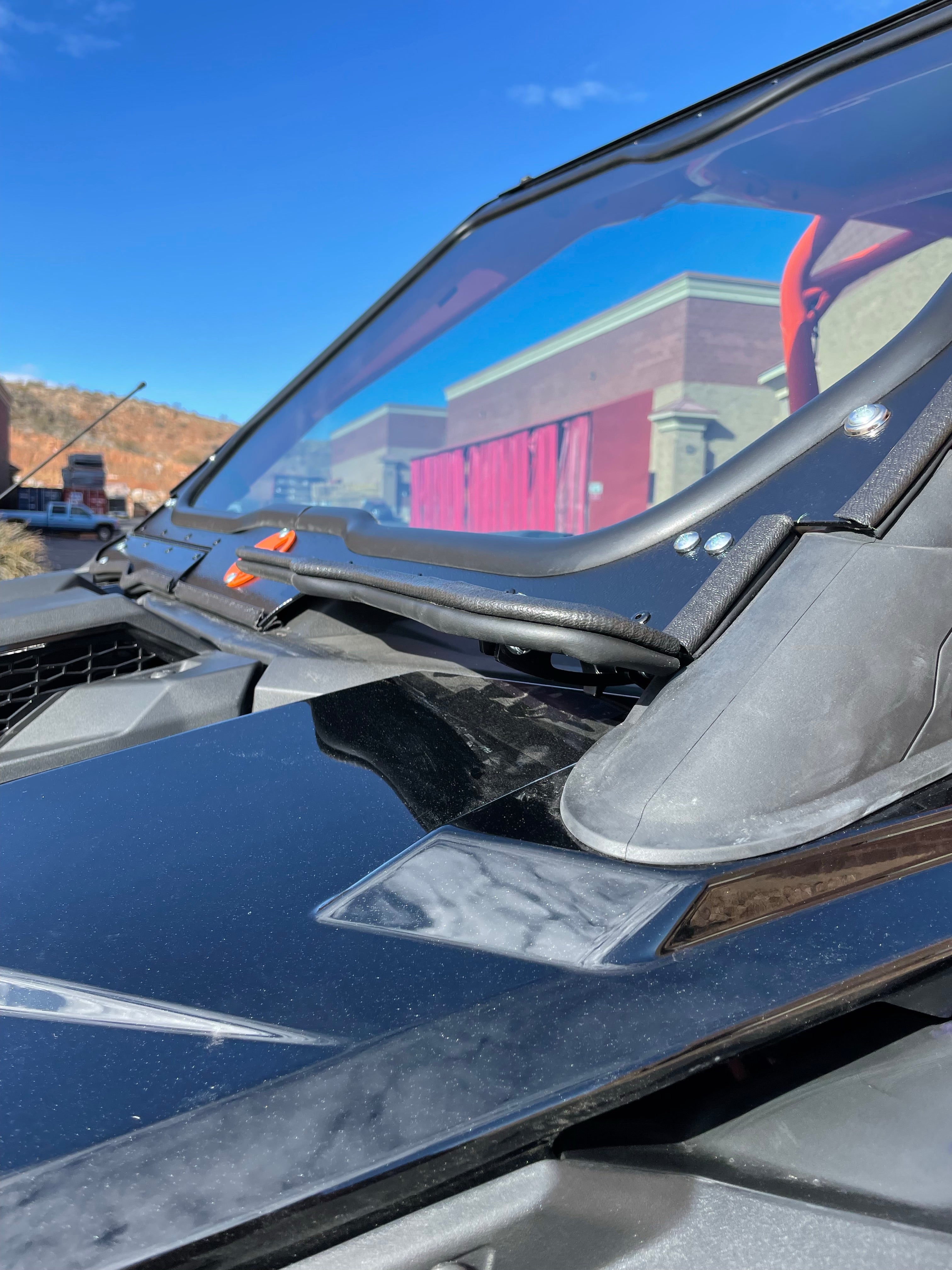 Photo of POLARIS RZR PRO R FRONT WINDSHIELD 2022-24 by Dirt Warrior Accessories - Premium Windshields for UTVs / Side by Sides