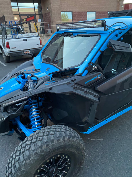 Photo of CANAM X3 RC FRONT WINDSHIELD 2018+ by Dirt Warrior Accessories - Premium WINDSHIELD for UTVs / Side by Sides