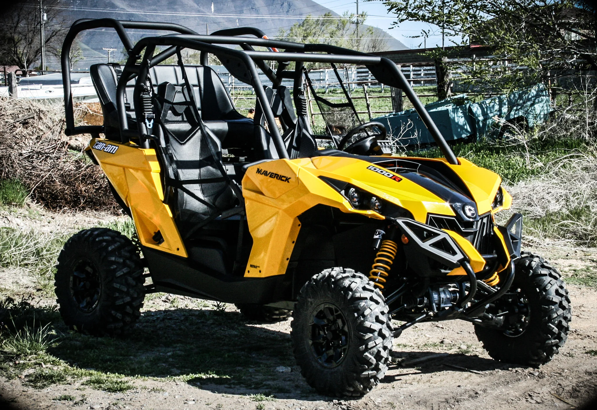 Maverick Max Backseat and Roll Cage - Extra Seating + Enhanced Safety (2014-2018)