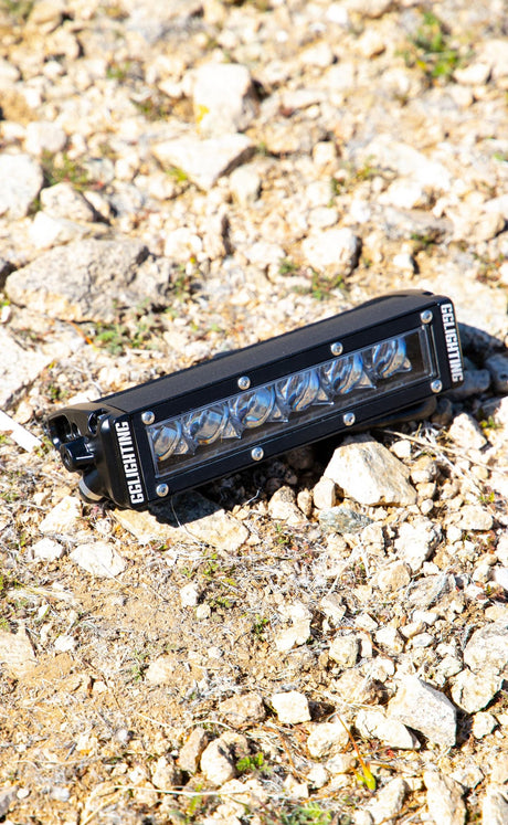 Photo of 6" Race Series Single Row LED Light Bar by GGLighting - Premium Light Bar for UTVs / Side by Sides