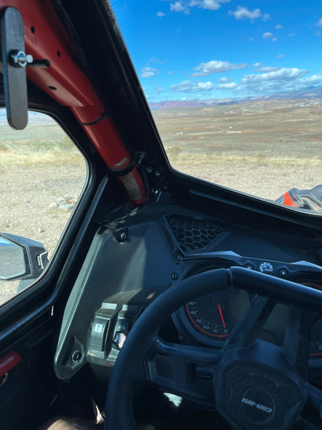 Photo of CANAM X3 4-SEAT Cab Enclosure "THE VAULT" Upper Side Doors & Panels (patent pending) by Dirt Warrior Accessories - Premium VAULT for UTVs / Side by Sides