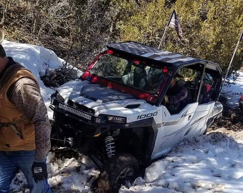 Photo of POLARIS GENERAL FRONT WINDSHIELD 2016+ by Dirt Warrior Accessories - Premium Windshields for UTVs / Side by Sides