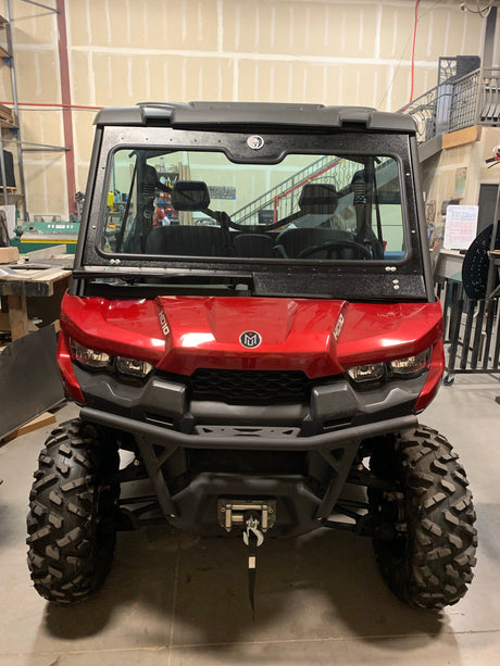 Photo of CANAM DEFENDER FRONT WINDSHIELD 2015+ by Dirt Warrior Accessories - Premium WINDSHIELD for UTVs / Side by Sides