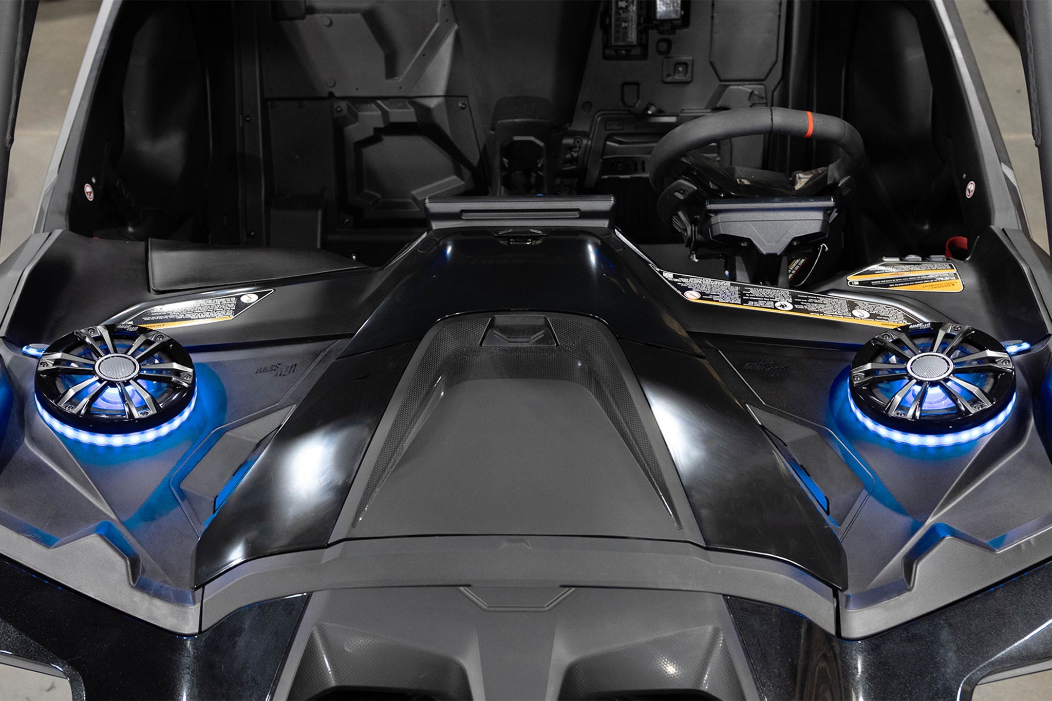 UTV Stereo - Can-Am Maverick R 6.5" Dash Panel Speaker Mounts | UTVS-R-DP65