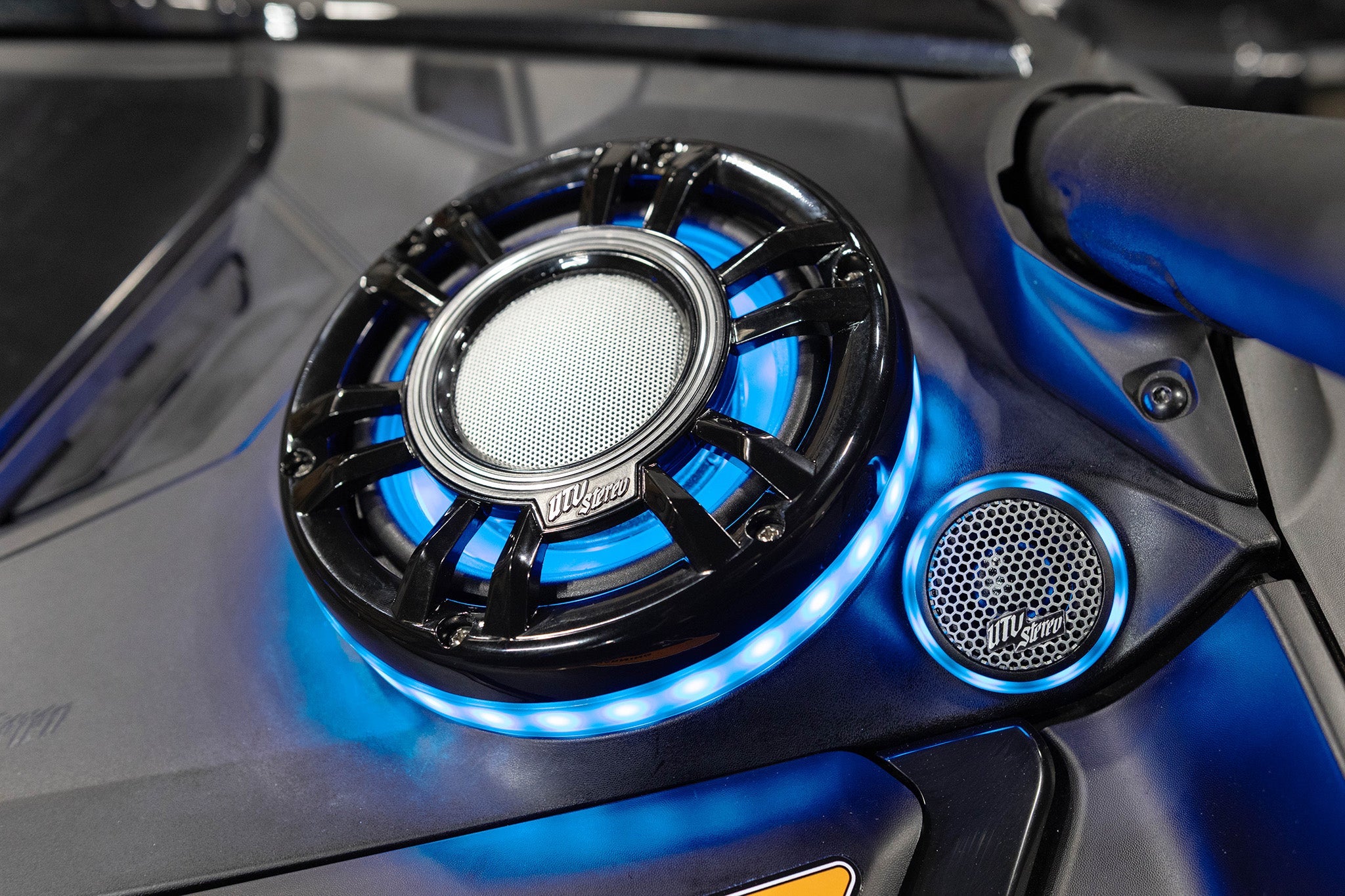 UTV Stereo - Can-Am Maverick R 6.5" Dash Panel Speaker Mounts | UTVS-R-DP65