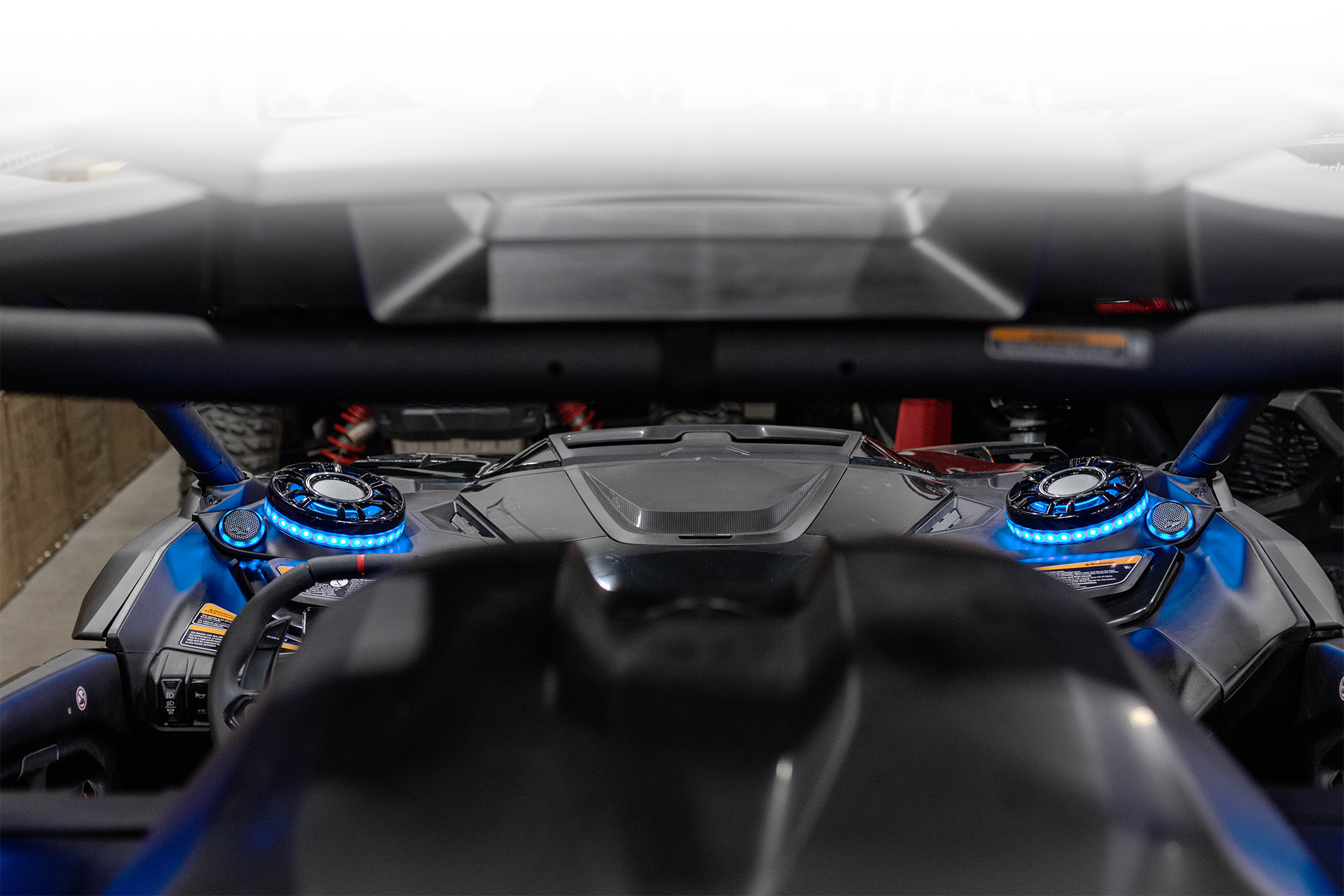 UTV Stereo - Can-Am Maverick R 6.5" Dash Panel Speaker Mounts | UTVS-R-DP65