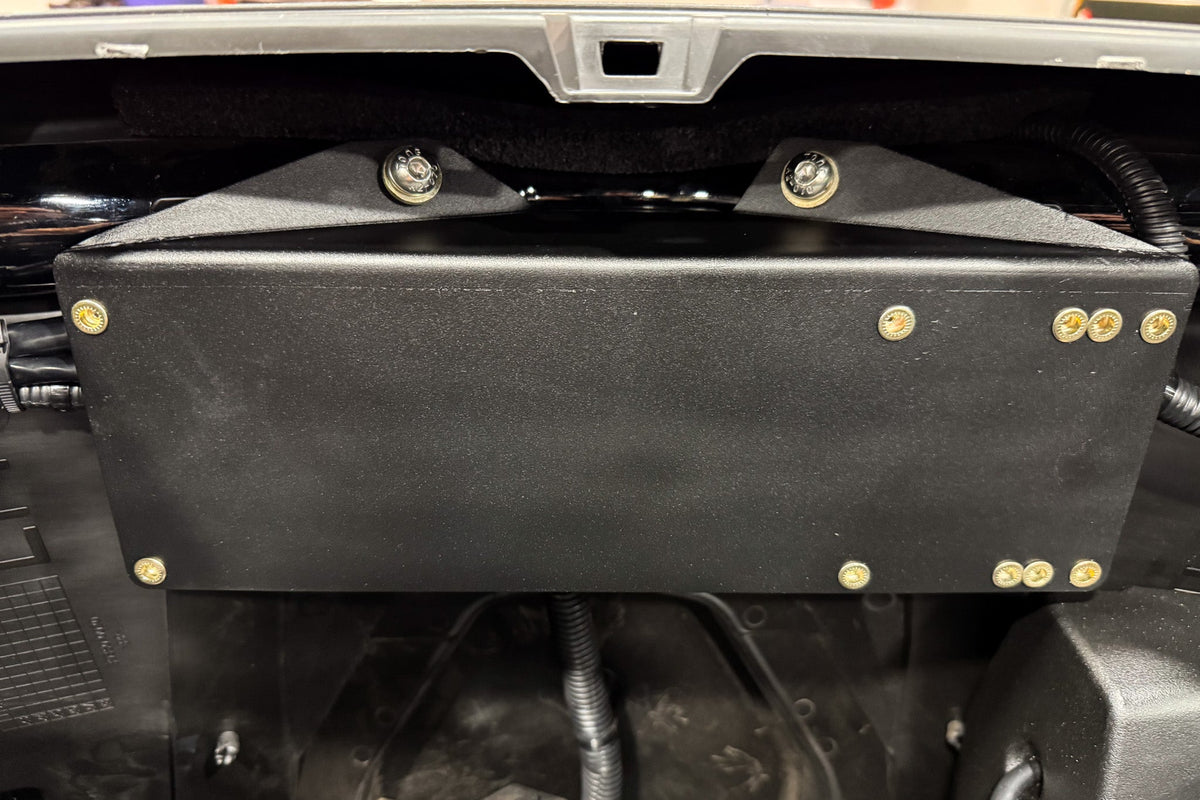 UTV Stereo Kawasaki Teryx H2 Firewall Amplifier Mount