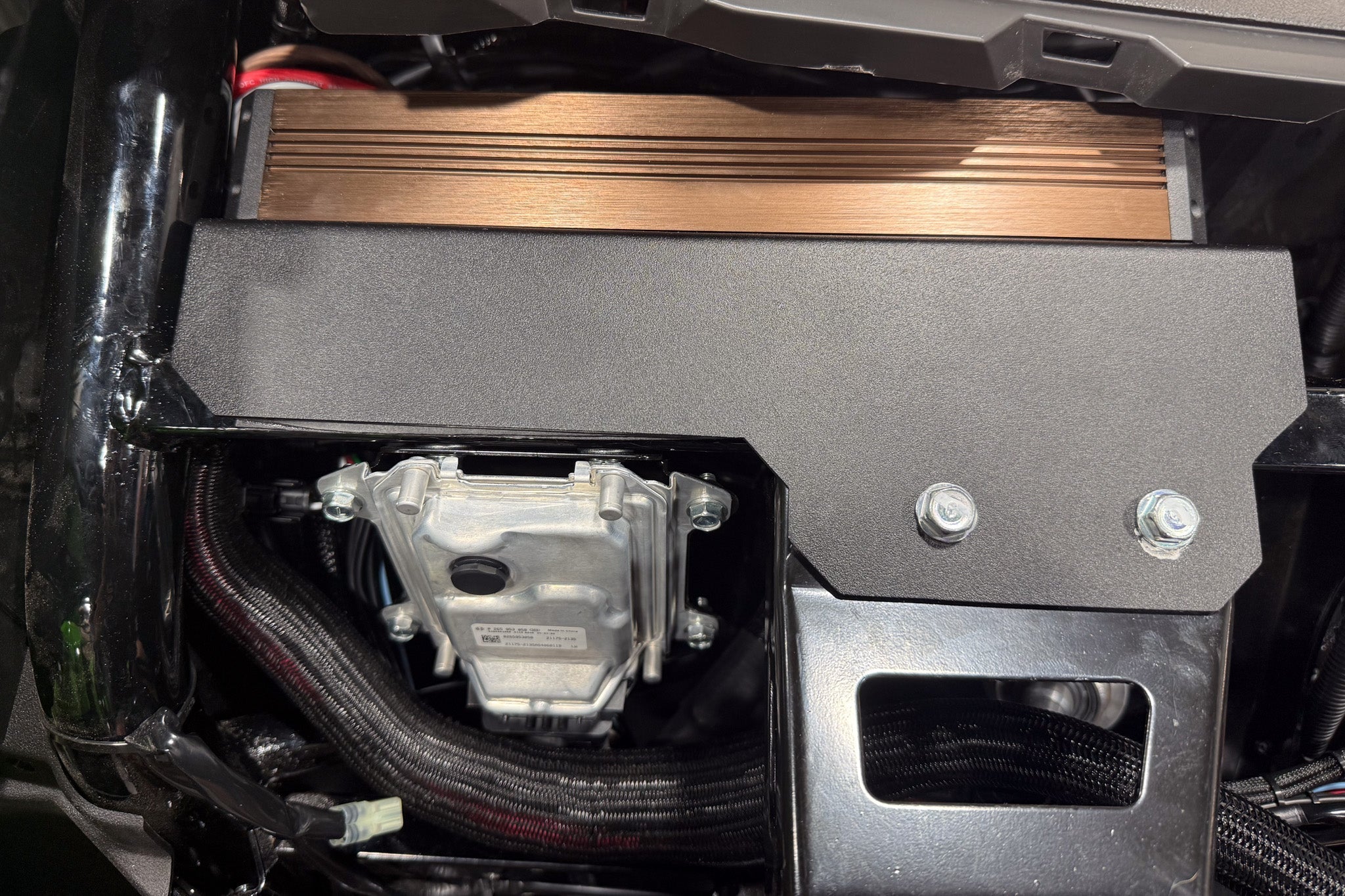 Photo of Kawasaki® Teryx H2 Gauge Amplifier Mount | UTVS-H2-AMPMT-GAUGE by UTV Stereo - Premium for UTVs / Side by Sides