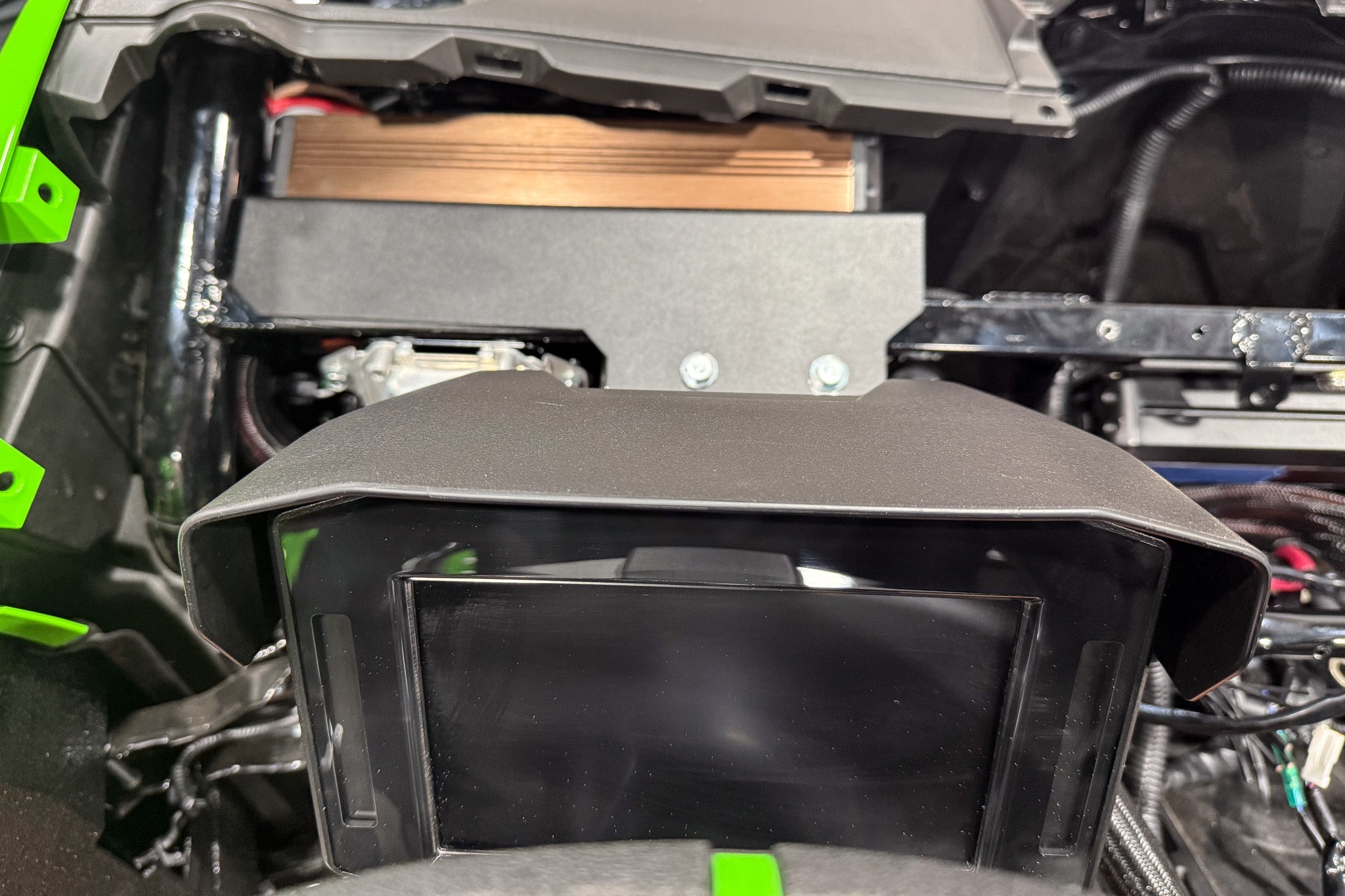 Photo of Kawasaki® Teryx H2 Gauge Amplifier Mount | UTVS-H2-AMPMT-GAUGE by UTV Stereo - Premium for UTVs / Side by Sides