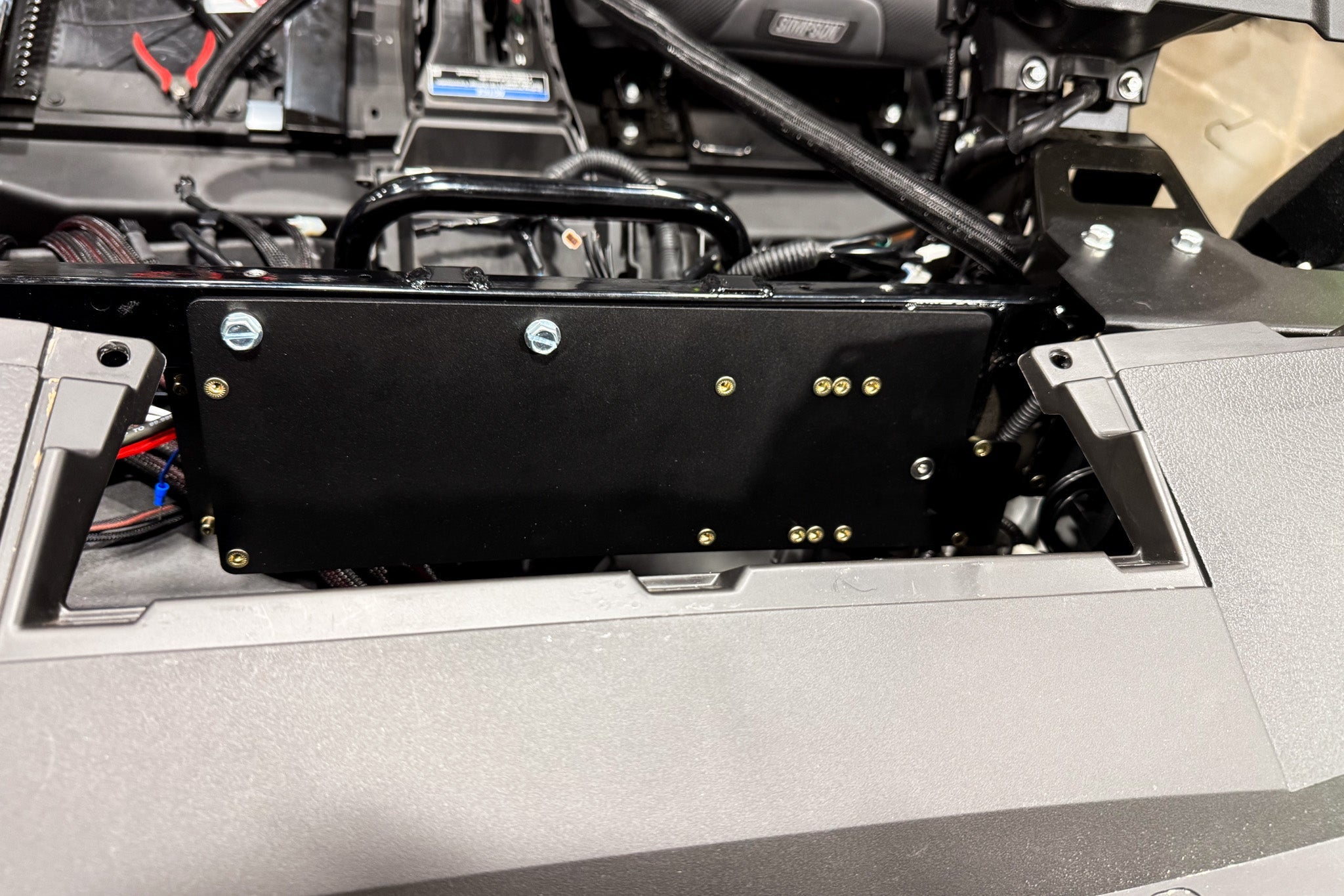 Photo of Kawasaki® Teryx H2 Upper Amplifier Mount | UTVS-H2-AMPMT-UP by UTV Stereo - Premium for UTVs / Side by Sides