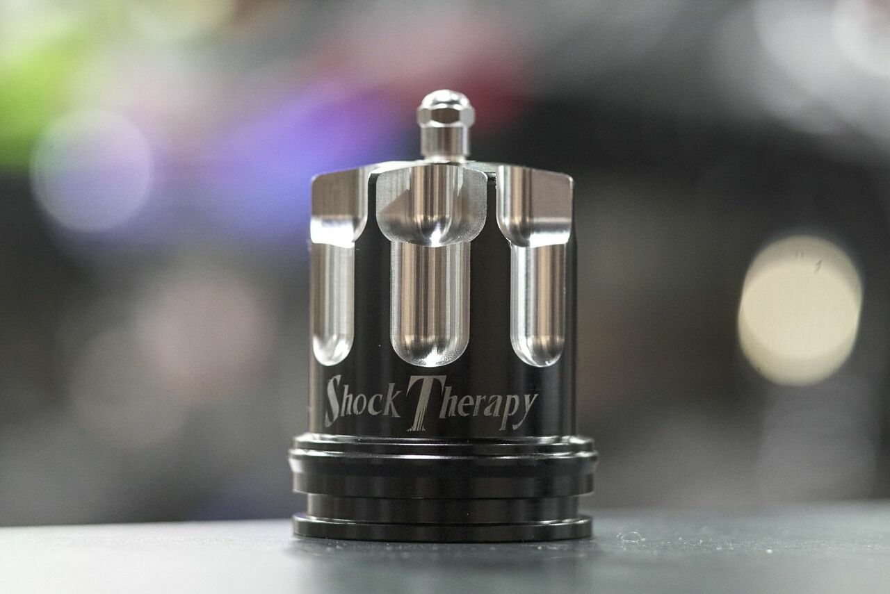 Photo of Billet Reservoir Caps (For Fox Shocks w- 2.0" or 2.5" reservoir bodies) by Shock Therapy - Premium for UTVs / Side by Sides