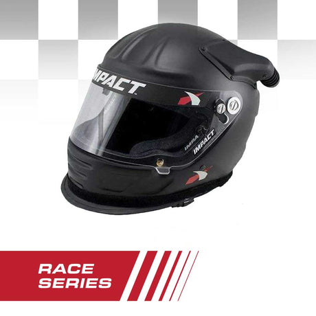 Photo of Impact RACE Offset Air Draft OS20 Helmet With OFFROAD Wired Helmet Kit by Rugged Radios - Premium for UTVs / Side by Sides