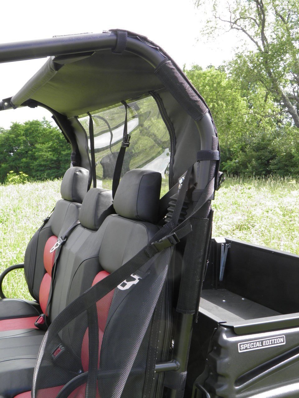 Photo of Intimidator Classic 750/1000 - Soft Back Panel by 3 Star UTV - Premium Enclosures for UTVs / Side by Sides