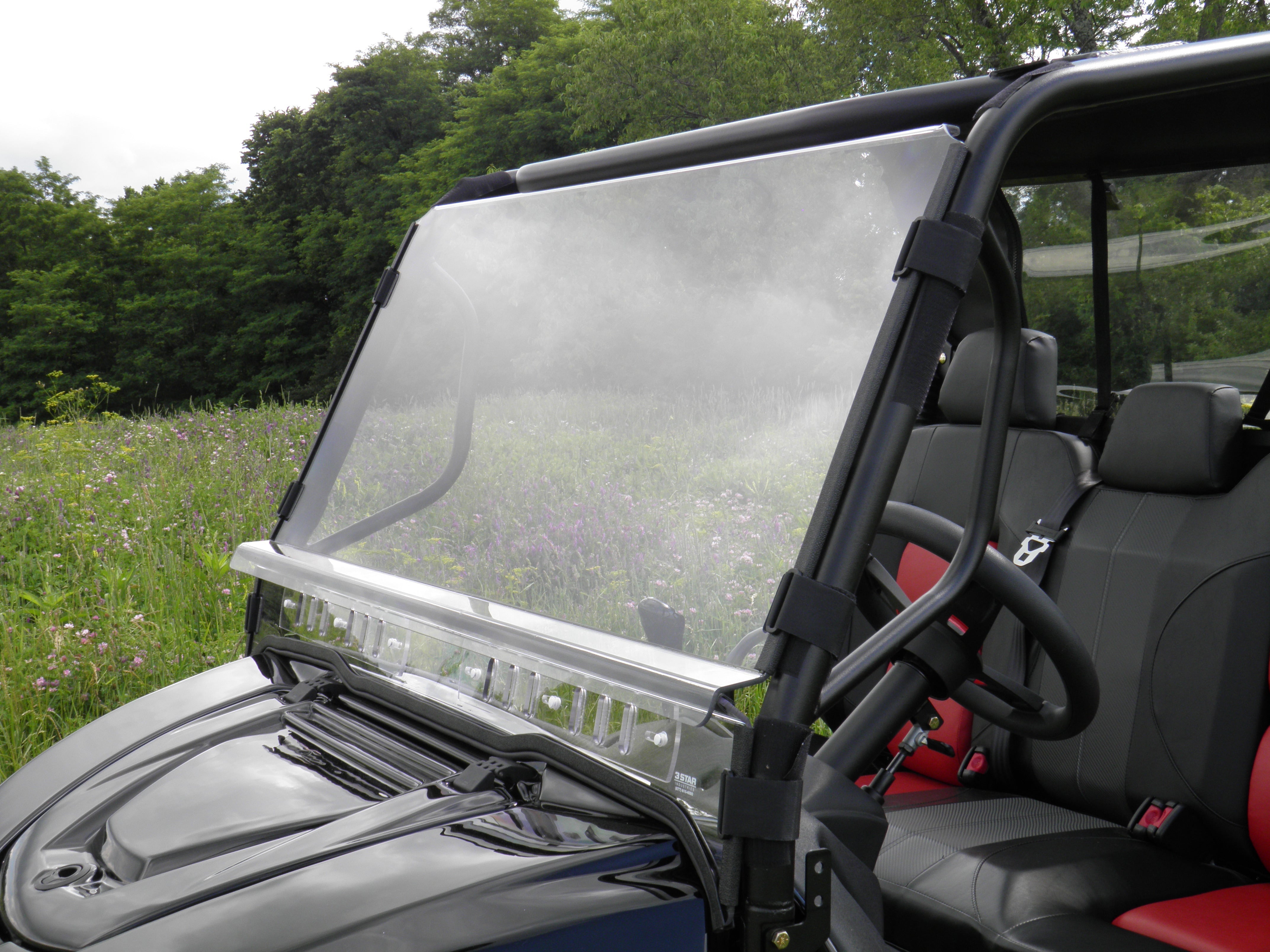 Photo of Intimidator Classic 750/1000 - 2 Pc General-Purpose Windshield by 3 Star UTV - Premium Windshields for UTVs / Side by Sides