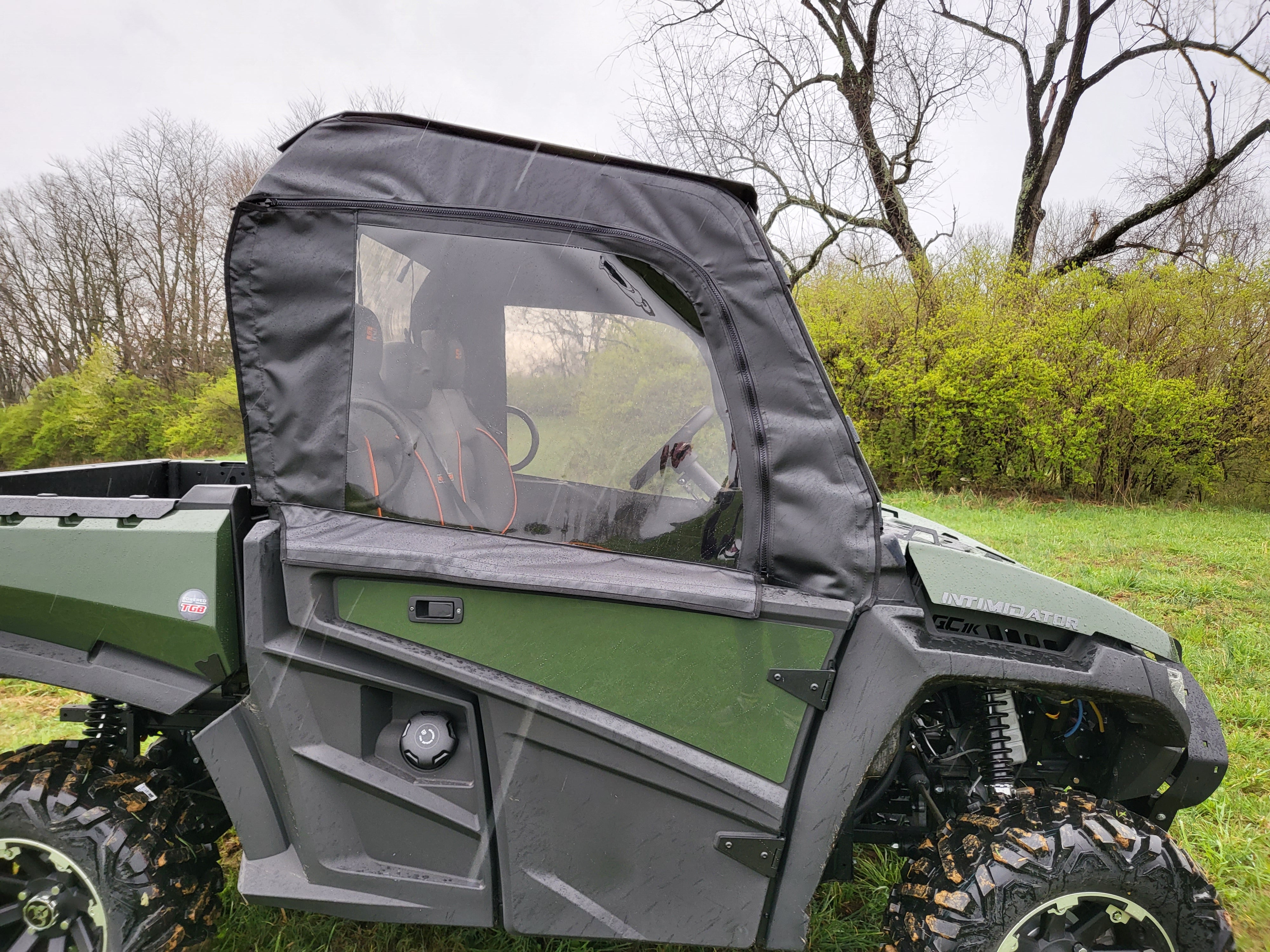 Photo of Intimidator GC1K 3-Seater - Full Cab Enclosure for Hard Windshield (Upper Doors) by 3 Star UTV - Premium Enclosures for UTVs / Side by Sides