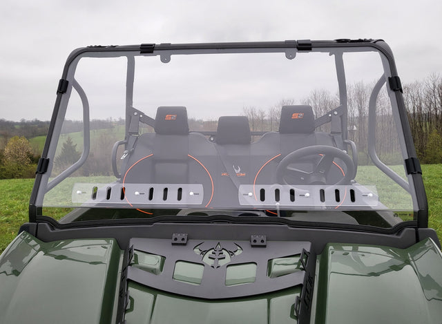 Photo of Intimidator GC1K 3-Seater - 1 Pc Windshield with Vent, Clamp, and Hard Coat Options by 3 Star UTV - Premium Windshields for UTVs / Side by Sides