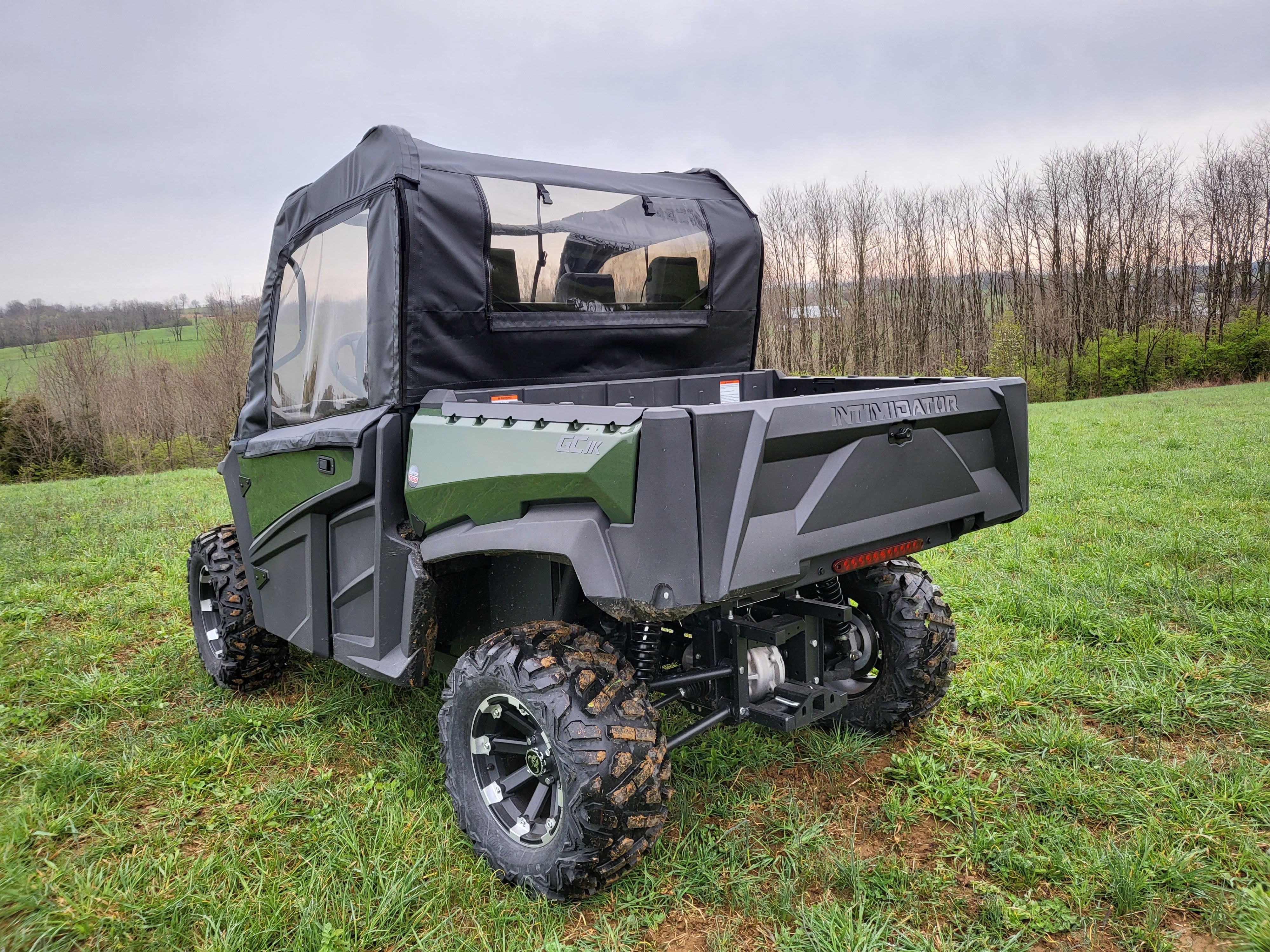Photo of Intimidator GC1K 3-Seater - Door/Rear Window Combo (Upper Doors) by 3 Star UTV - Premium Enclosures for UTVs / Side by Sides