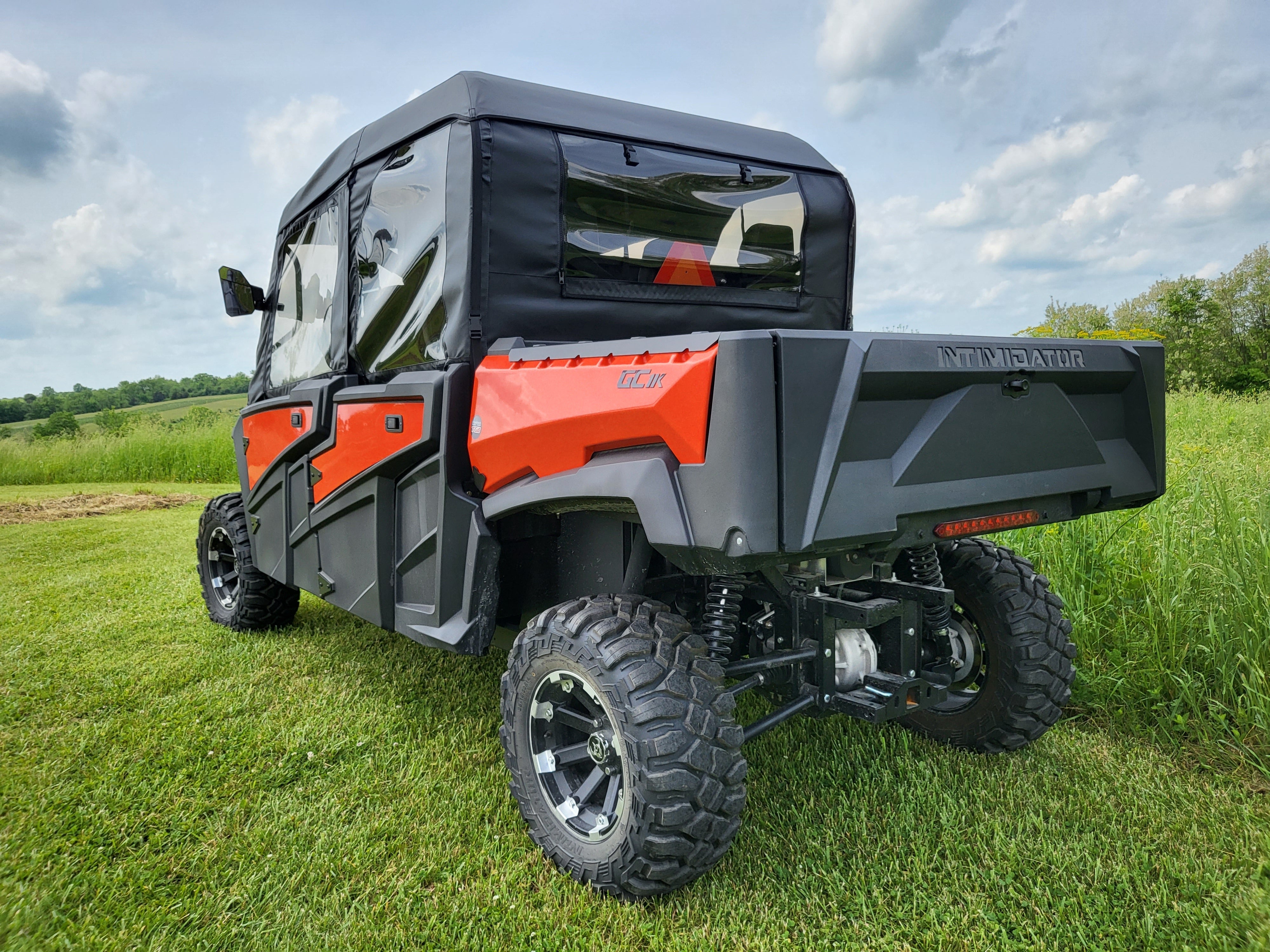 Photo of Intimidator GC1K 6-Seater - Full Cab Enclosure for Hard Windshield (Upper Doors) by 3 Star UTV - Premium Enclosures for UTVs / Side by Sides
