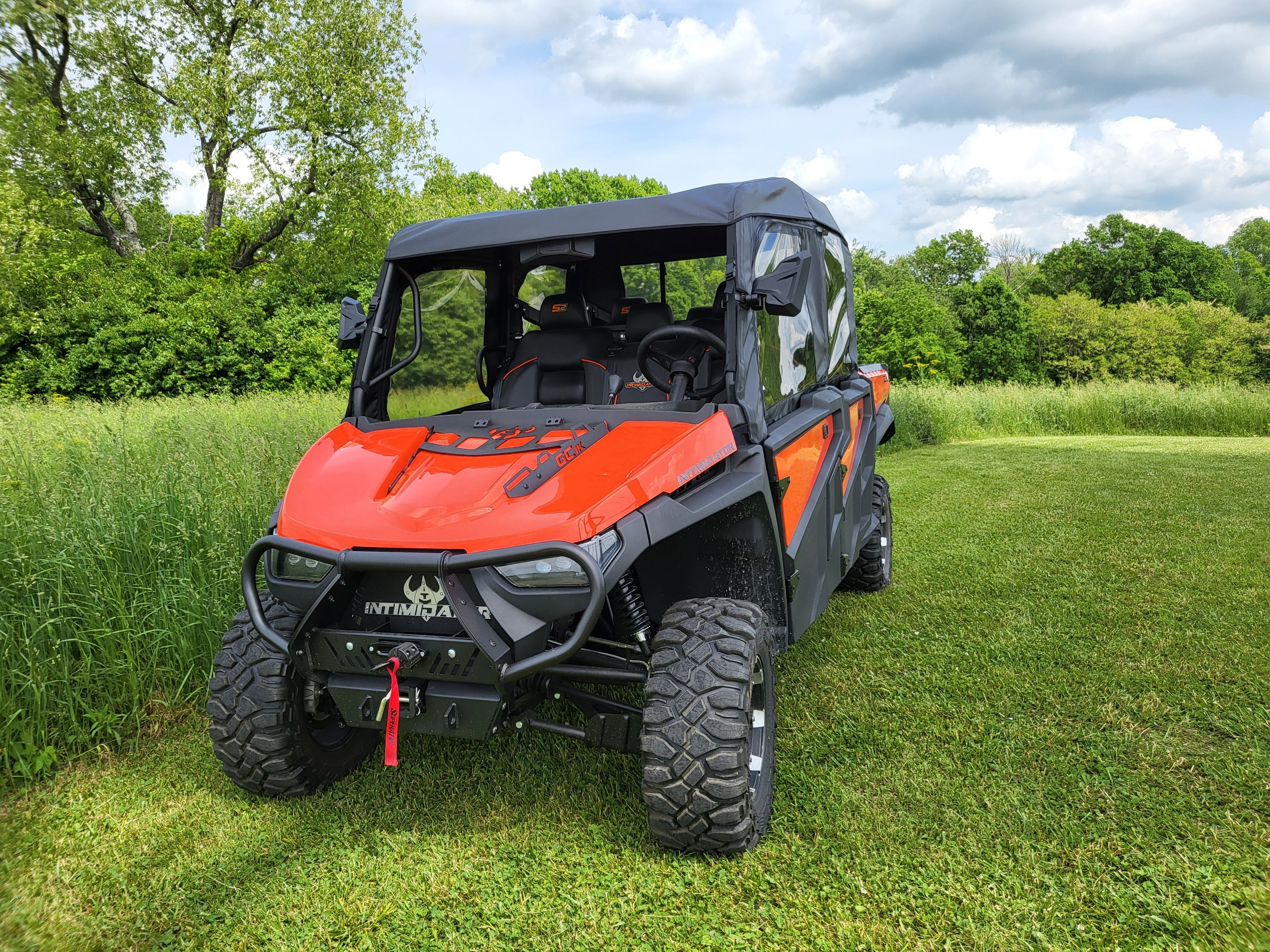 Photo of Intimidator GC1K 6-Seater - Full Cab Enclosure for Hard Windshield (Upper Doors) by 3 Star UTV - Premium Enclosures for UTVs / Side by Sides