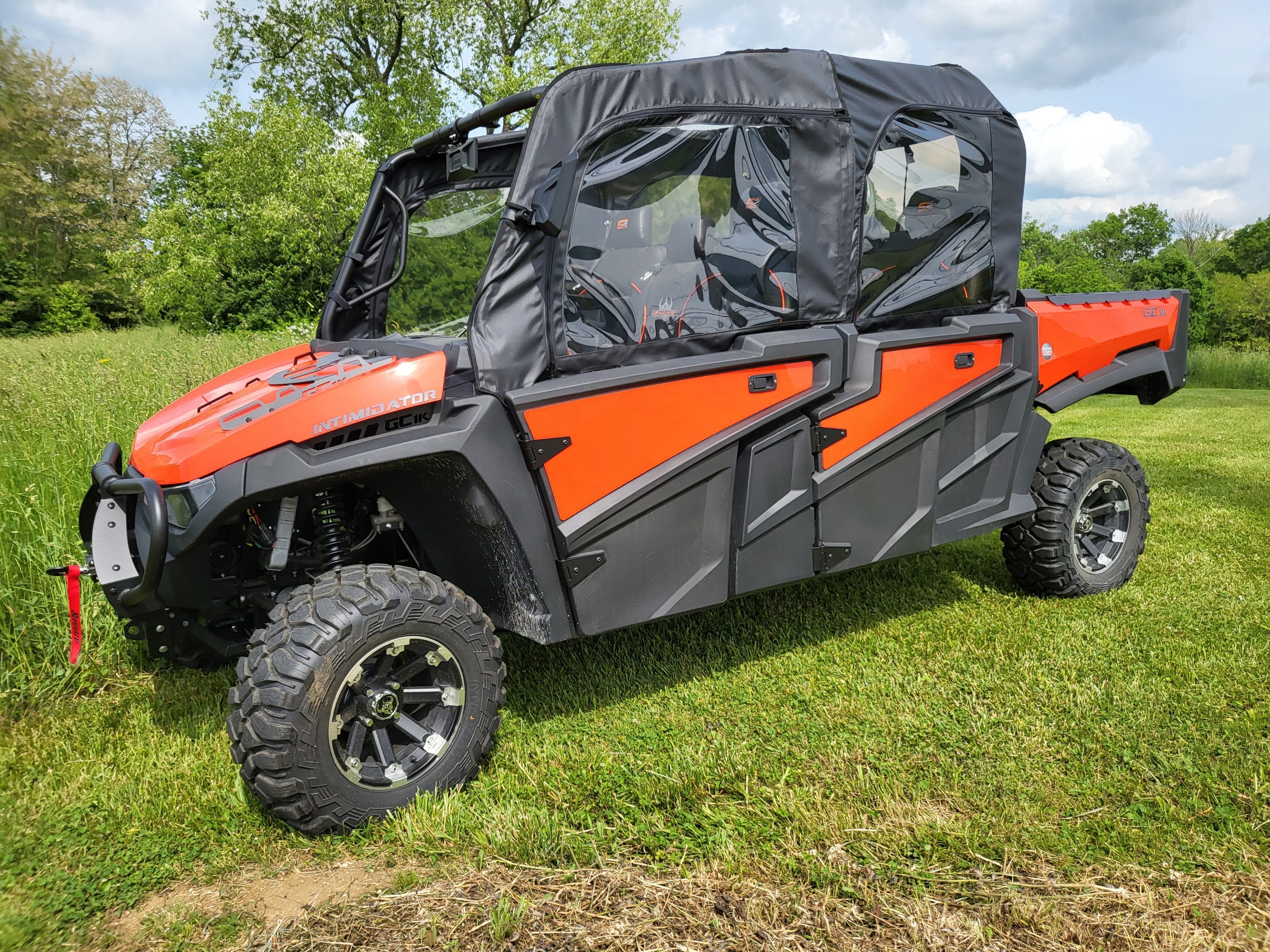 Photo of Intimidator GC1K 6-Seater - Door/Rear Window Combo (Upper Doors) by 3 Star UTV - Premium Enclosures for UTVs / Side by Sides