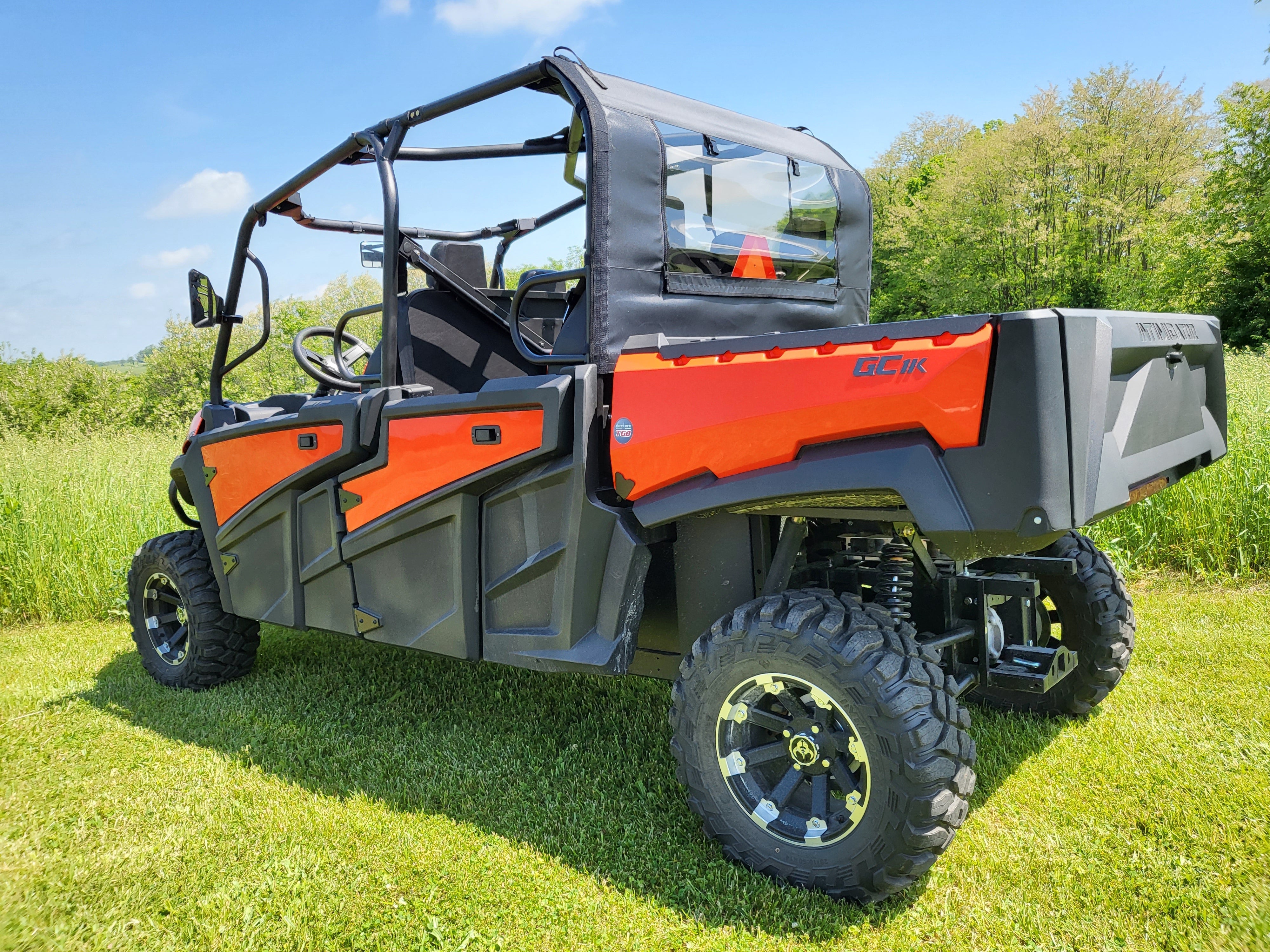 Photo of Intimidator GC1K 6-Seater - Soft Back Panel by 3 Star UTV - Premium Enclosures for UTVs / Side by Sides