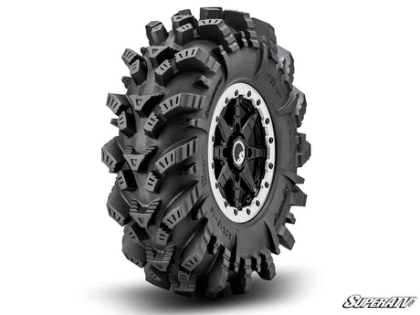 Photo of SuperATV Intimidator Tires 34x10.5x14 on 15" Healy Lock Series Wheels 4/137 Pattern by SuperATV - Premium Wheels for UTVs / Side by Sides