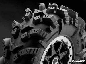 SuperATV Intimidator Tires 26.5x10x14 on 14" Healy Lock Series Wheels 4/137 Pattern