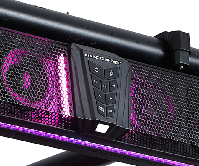Photo of KEMIMOTO Midnight 60 UTV Sound bar by Kemimoto - Premium for UTVs / Side by Sides