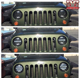 Photo of Round Plug & Play Headlight Replacement by GGLighting - Premium Light Pods for UTVs / Side by Sides