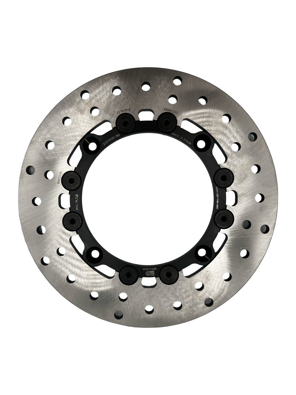 Photo of J.JUAN Floating Rear Rotor for Can Am X3 by UTVRaceShop.Com - Premium Brake Rotors for UTVs / Side by Sides