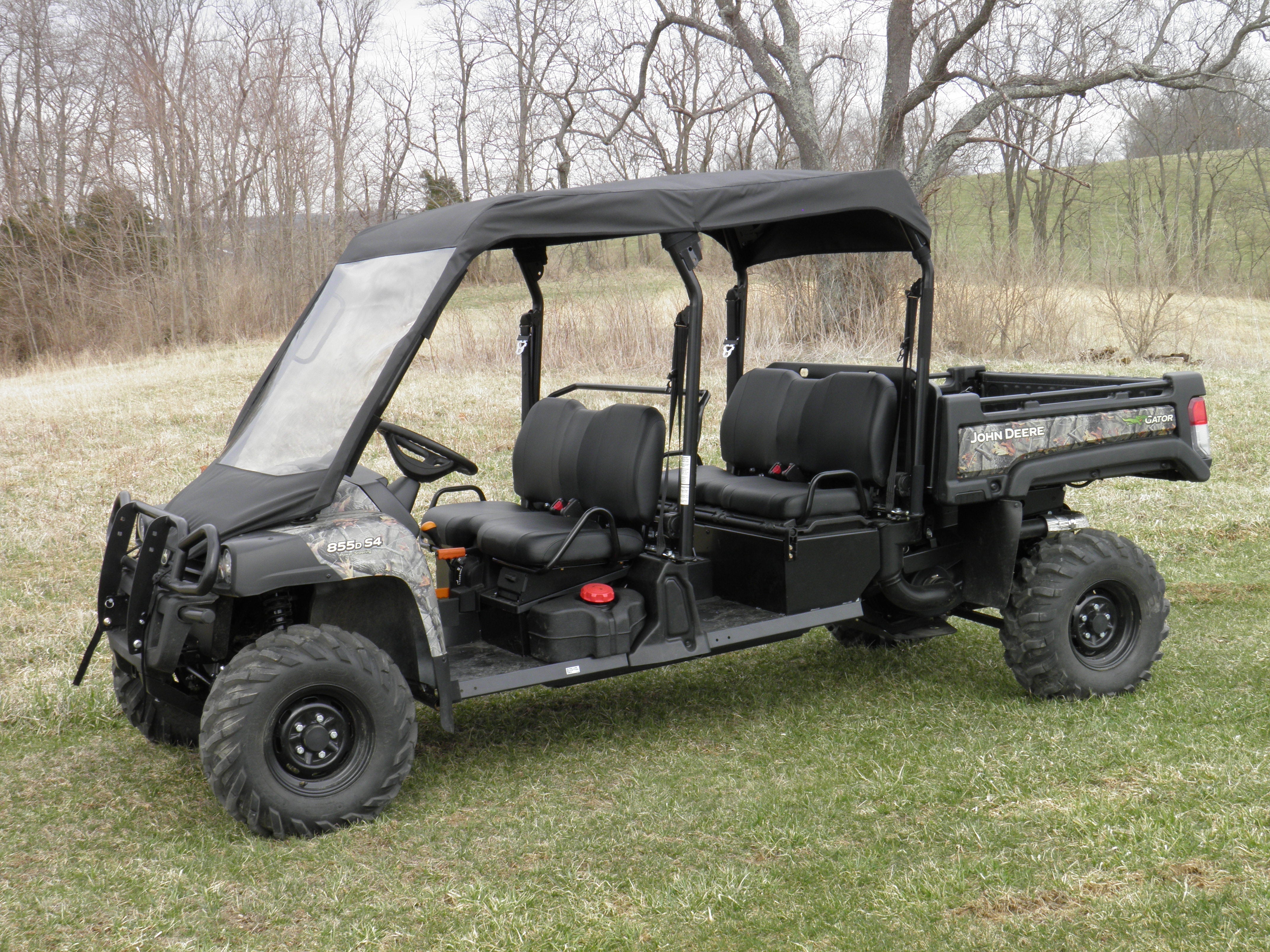 Photo of John Deere 550/560/590 4-Seater - Vinyl Windshield/Top Combo by 3 Star UTV - Premium Enclosures for UTVs / Side by Sides