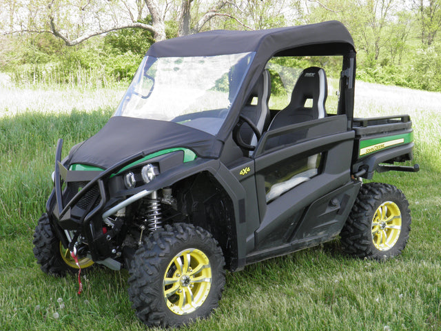 Photo of John Deere 850i/860i - Vinyl Windshield/Top Combo by 3 Star UTV - Premium Enclosures for UTVs / Side by Sides