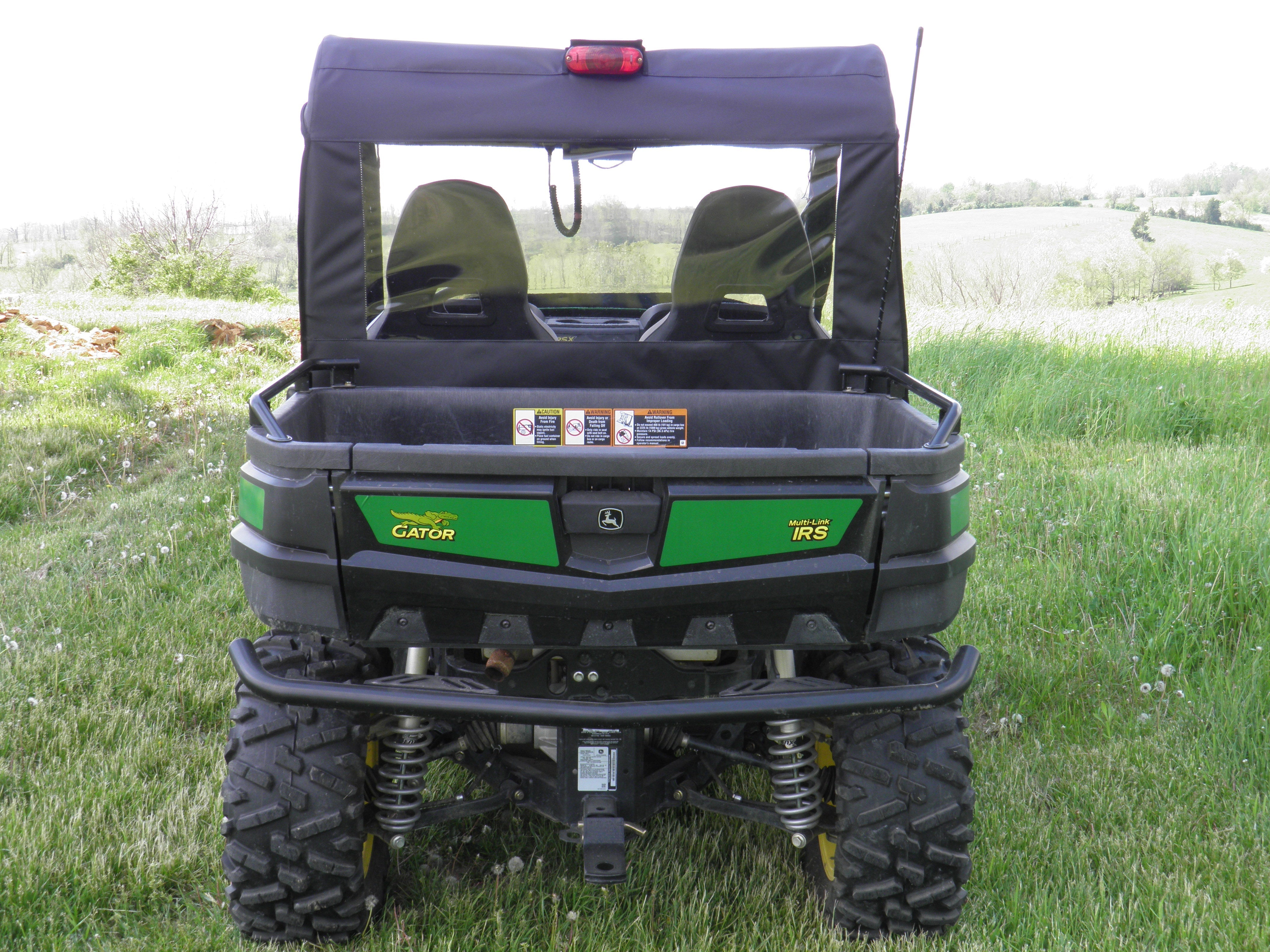 Photo of John Deere Gator 850i/860i - Vinyl Windshield/Top/Rear Combo by 3 Star UTV - Premium Enclosures for UTVs / Side by Sides