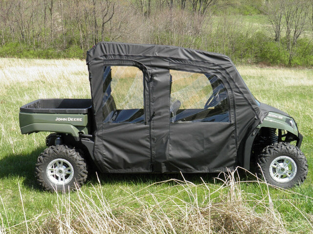 Photo of John Deere Gator 550/560/590 4-Seater - Door/Rear Window Combo by 3 Star UTV - Premium Enclosures for UTVs / Side by Sides