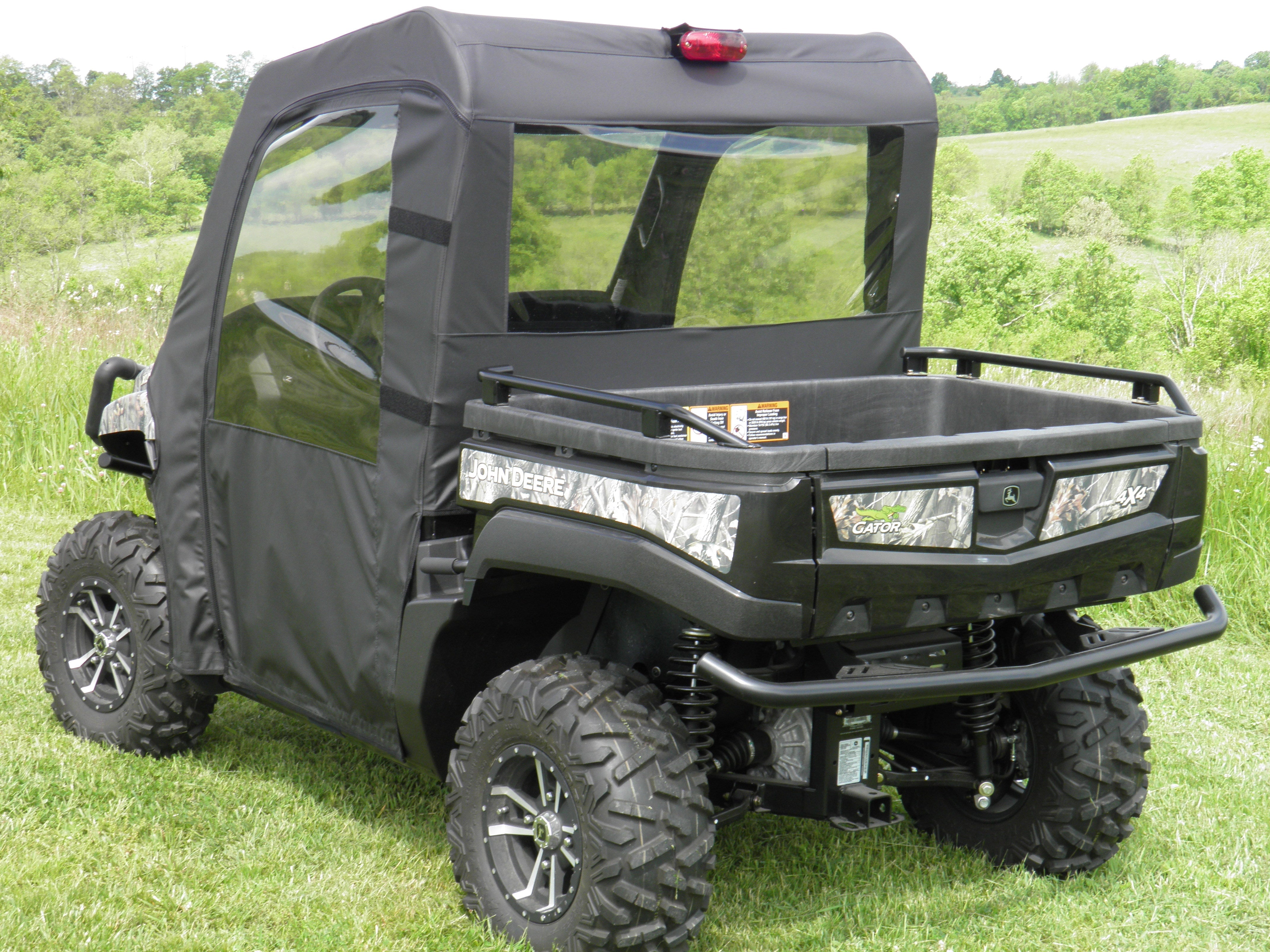 Photo of John Deere Gator 550/560/590 - Full Cab Enclosure with Vinyl Windshield by 3 Star UTV - Premium Enclosures for UTVs / Side by Sides