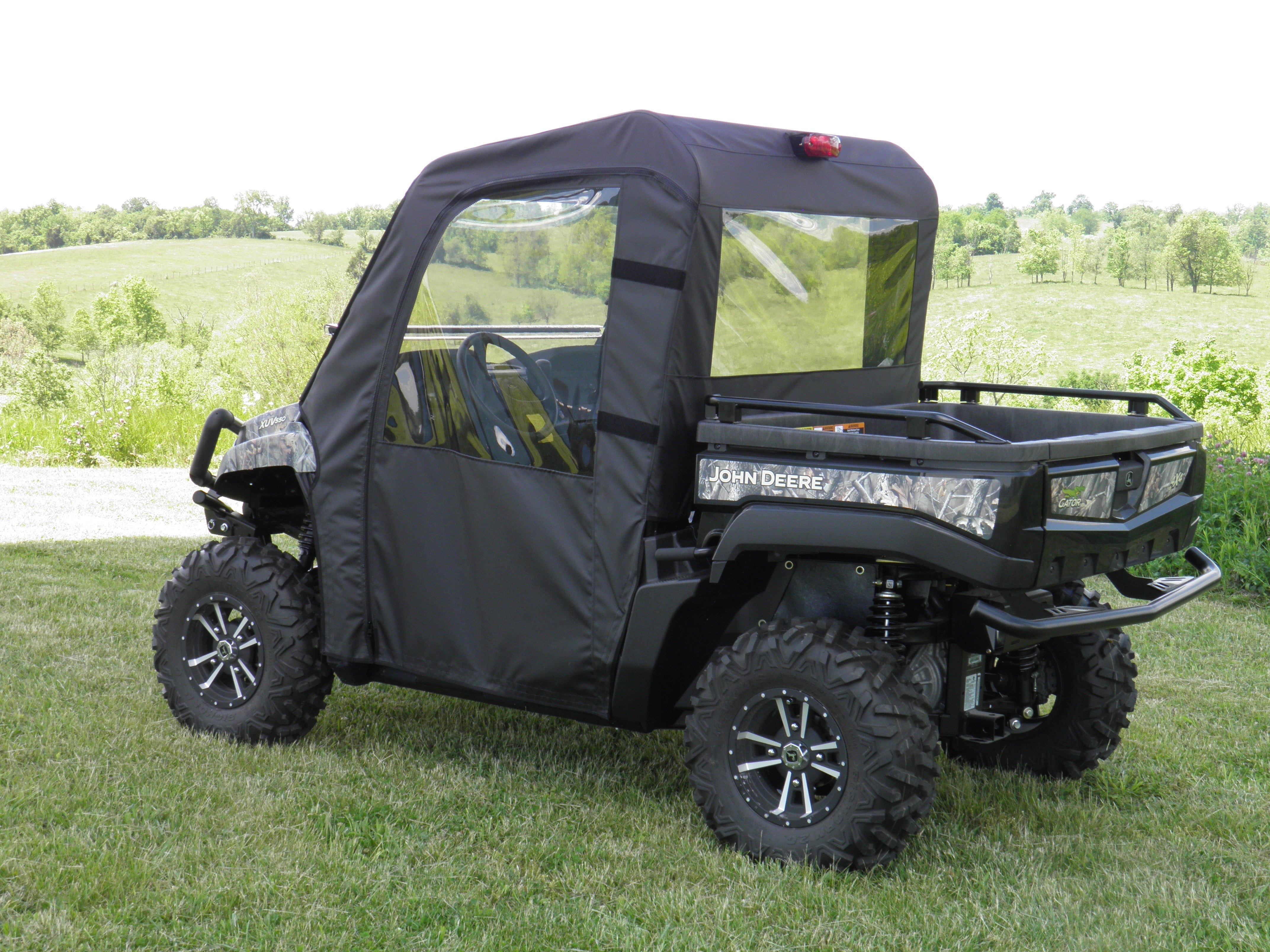 Photo of John Deere Gator 550/560/590 - Door/Rear Window Combo by 3 Star UTV - Premium Enclosures for UTVs / Side by Sides