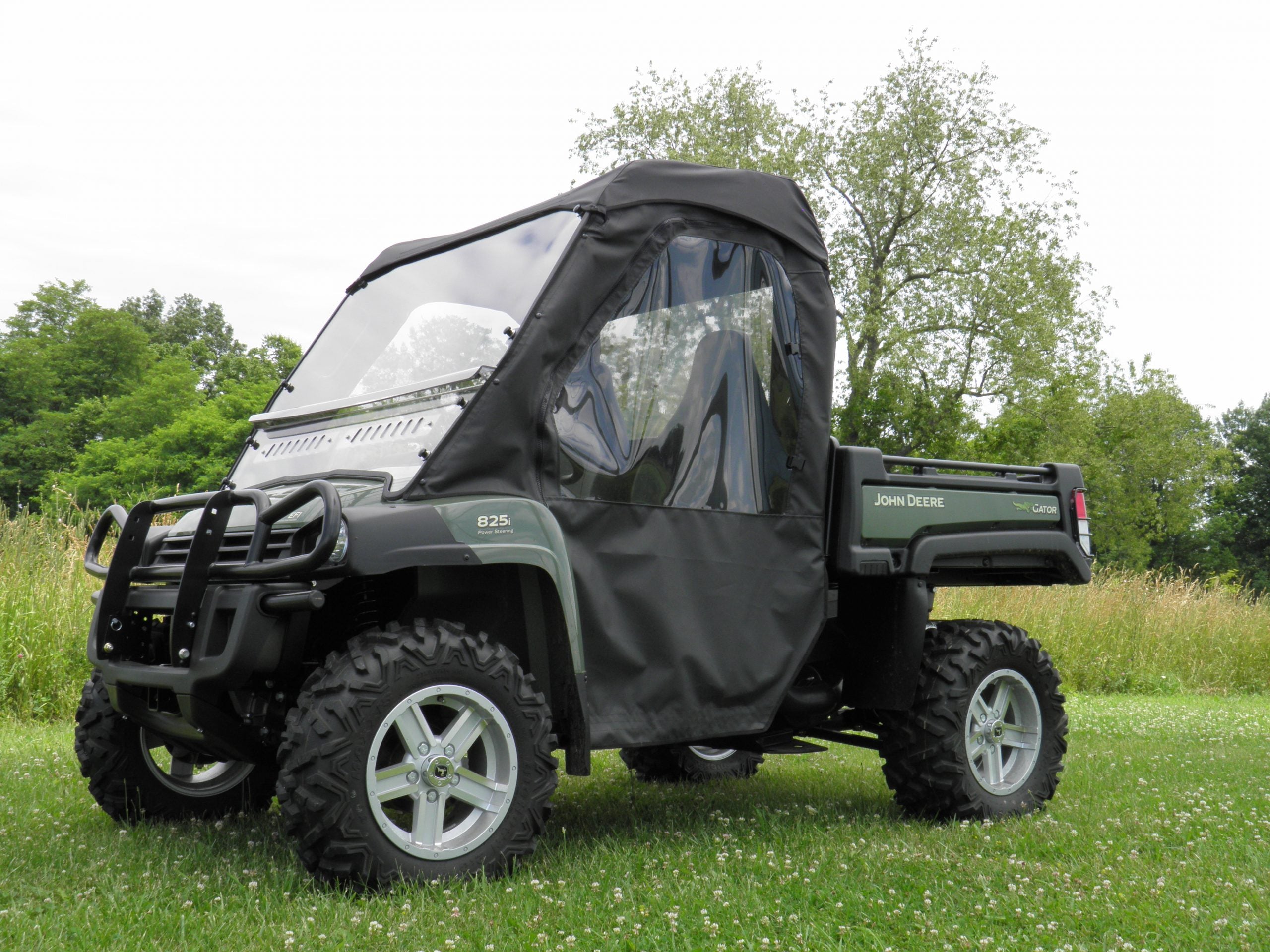 Photo of John Deere Gator 550/560/590 - Full Cab Enclosure for Hard Windshield by 3 Star UTV - Premium Enclosures for UTVs / Side by Sides