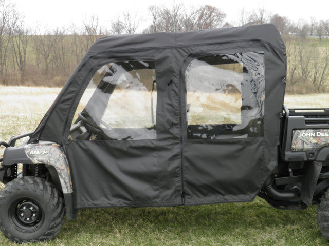 Photo of John Deere Gator 550/560/590 4-Seater - Soft Doors by 3 Star UTV - Premium Enclosures for UTVs / Side by Sides