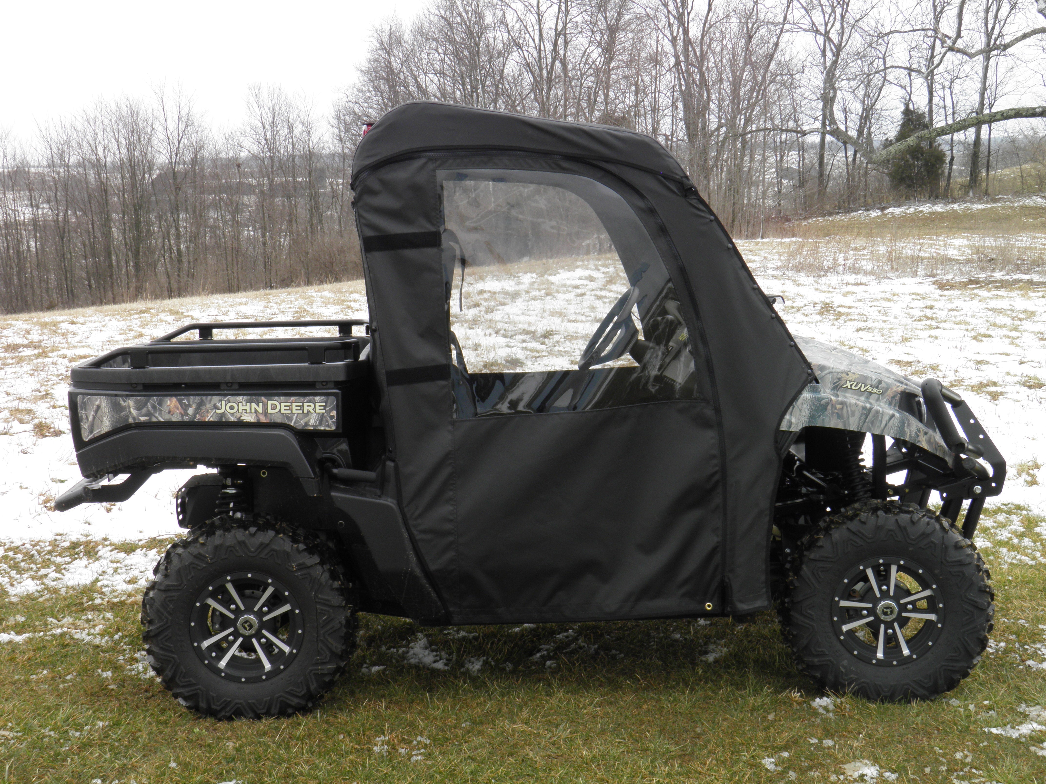Photo of John Deere Gator 550/560/590 - Door/Rear Window Combo by 3 Star UTV - Premium Enclosures for UTVs / Side by Sides