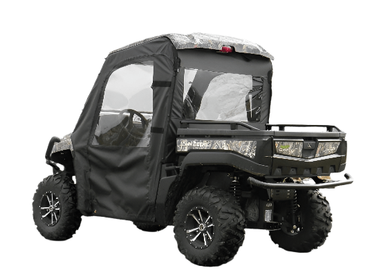 Photo of John Deere Gator 550/560/590 - Door/Rear Window Combo by 3 Star UTV - Premium Enclosures for UTVs / Side by Sides