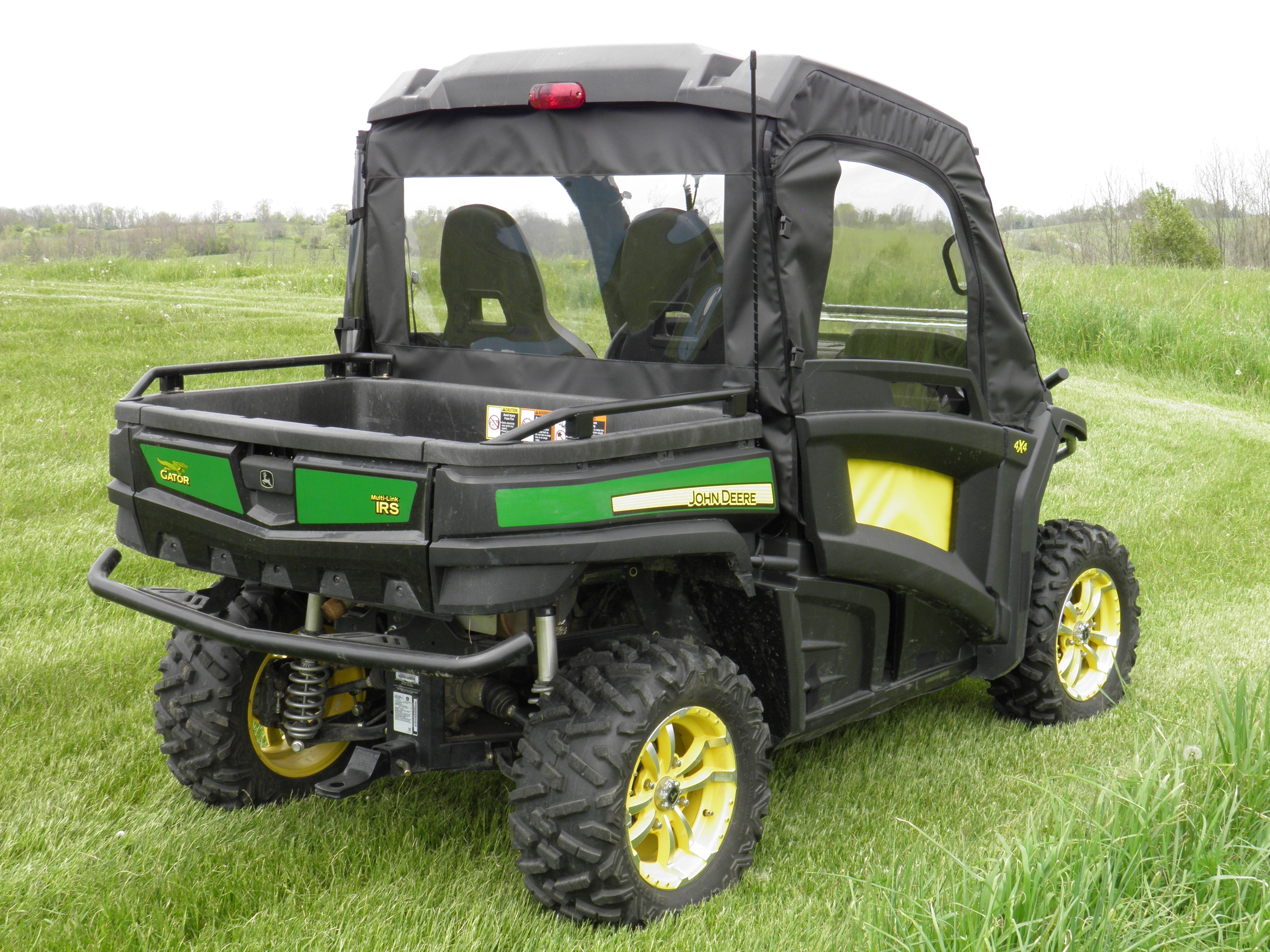 Photo of John Deere Gator 850i/860i - Upper Door/Rear Window Combo with Lower Door Insert Option by 3 Star UTV - Premium Enclosures for UTVs / Side by Sides