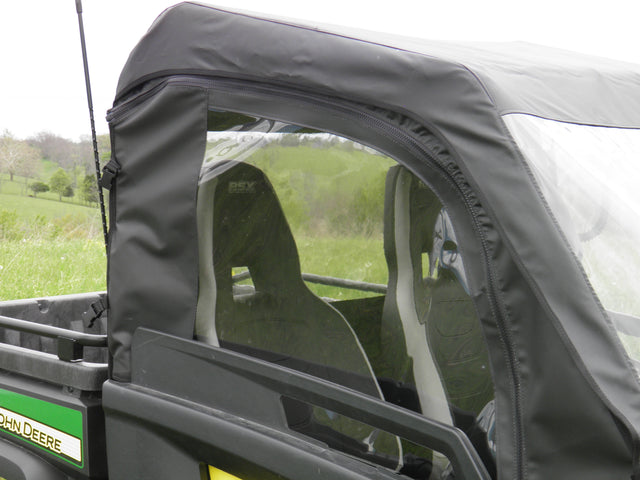 Photo of John Deere Gator 850i/860i - Soft Upper Doors with Lower Door Insert Option by 3 Star UTV - Premium Enclosures for UTVs / Side by Sides