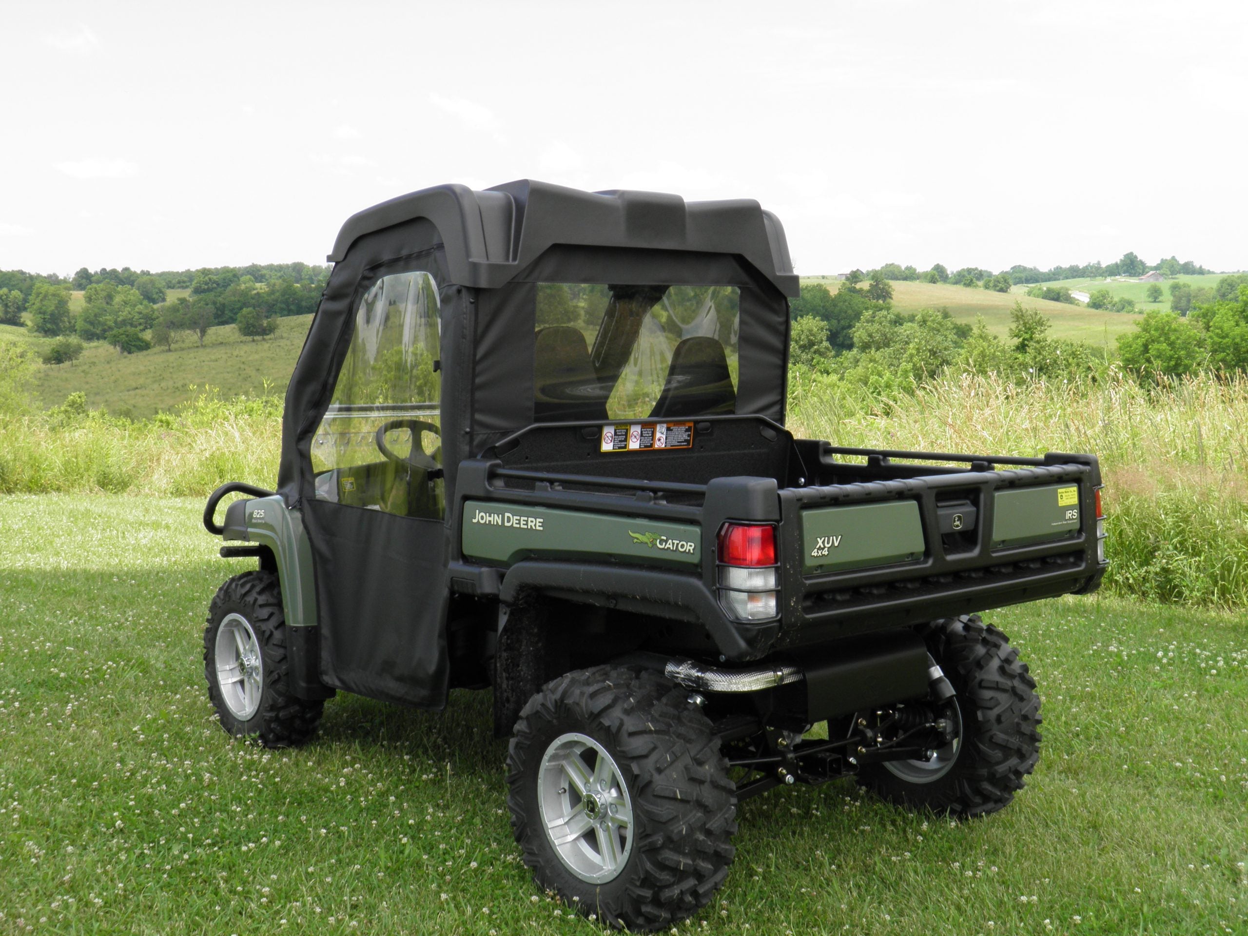 Photo of John Deere Gator HPX/XUV (2015+) - Door/Rear Window Combo by 3 Star UTV - Premium Enclosures for UTVs / Side by Sides