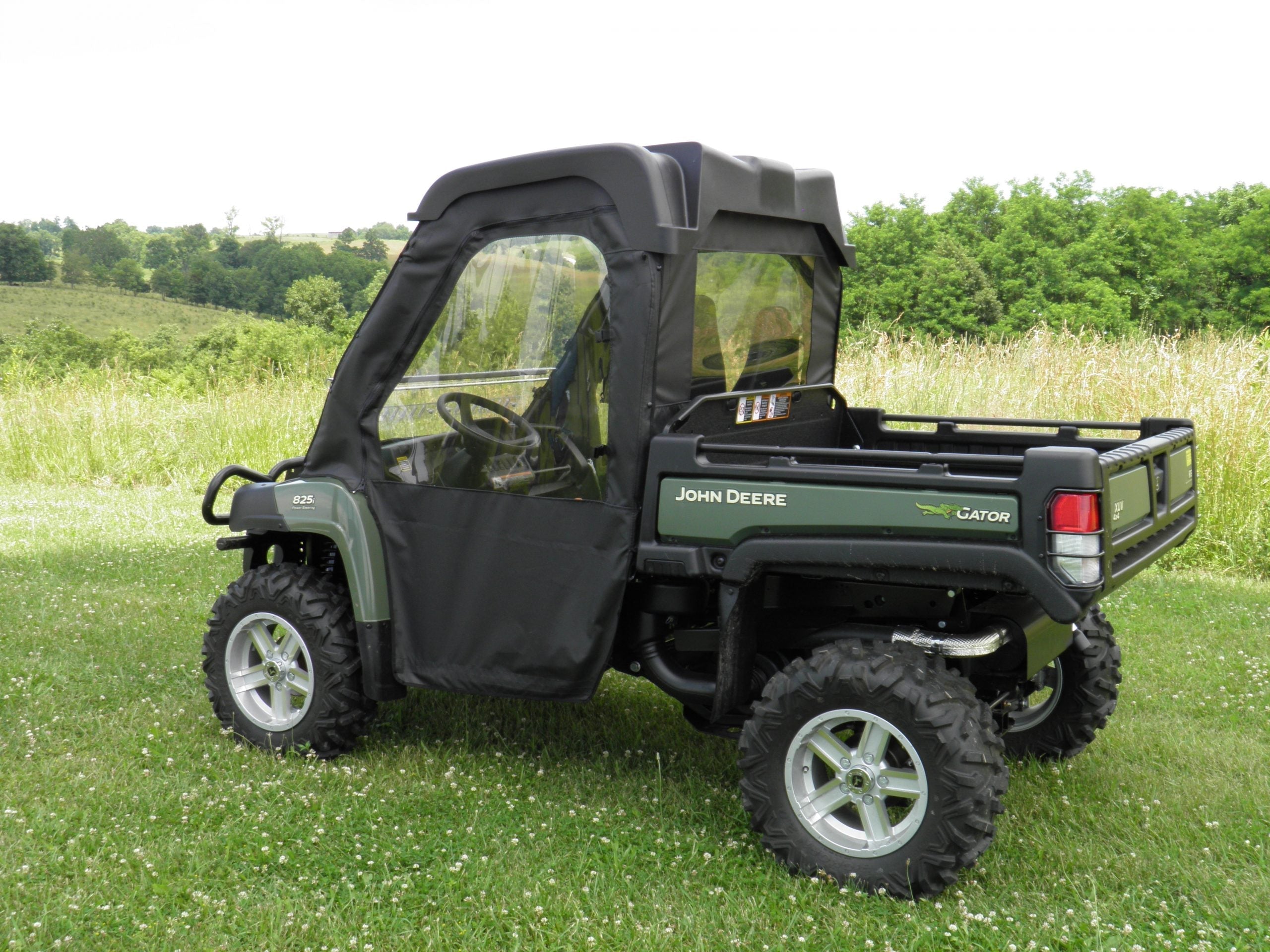 Photo of John Deere Gator HPX/XUV (2015+) - Door/Rear Window Combo by 3 Star UTV - Premium Enclosures for UTVs / Side by Sides