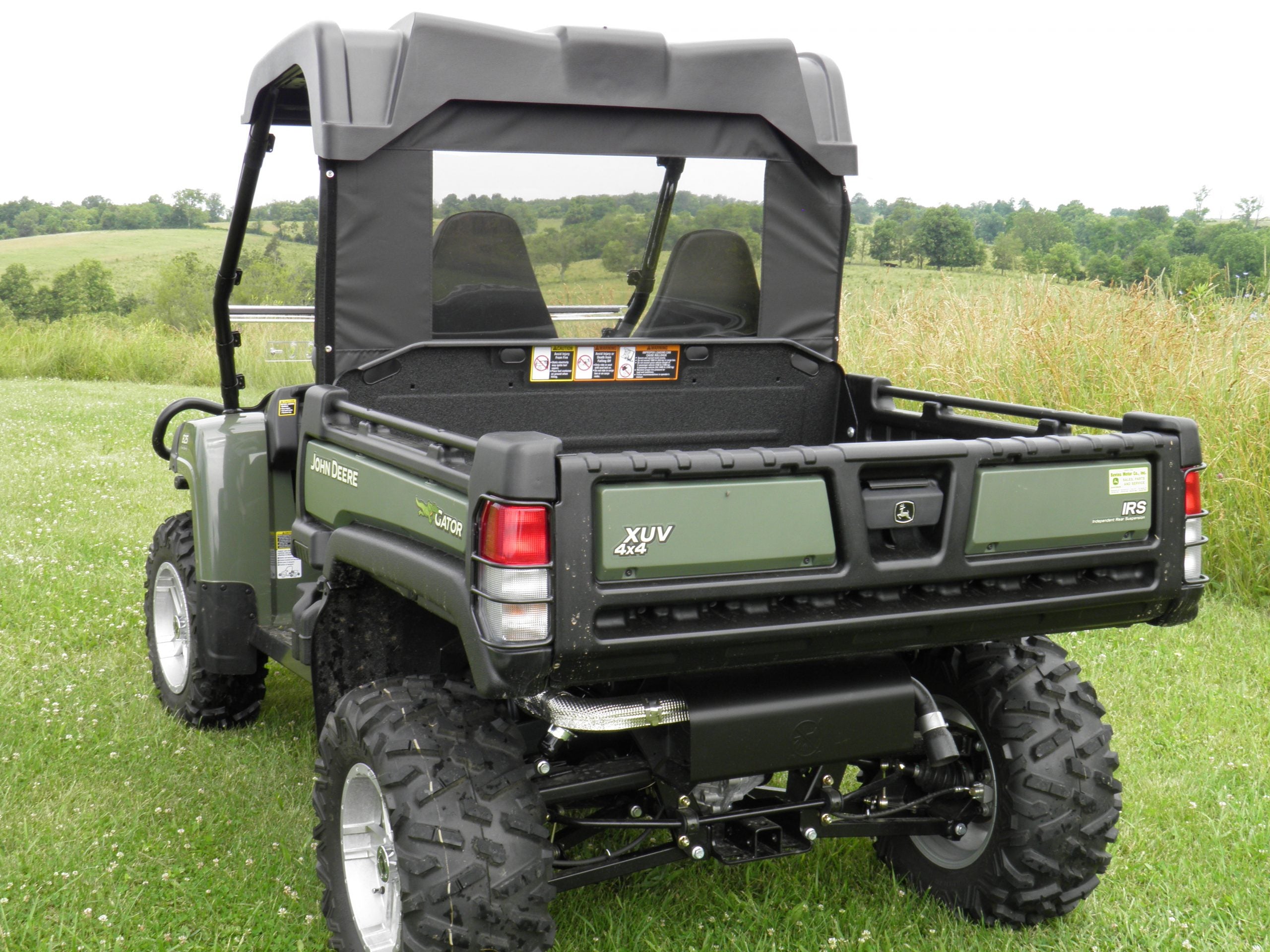Photo of John Deere Gator HPX/XUV (2015+) - Soft Back Panel by 3 Star UTV - Premium Enclosures for UTVs / Side by Sides