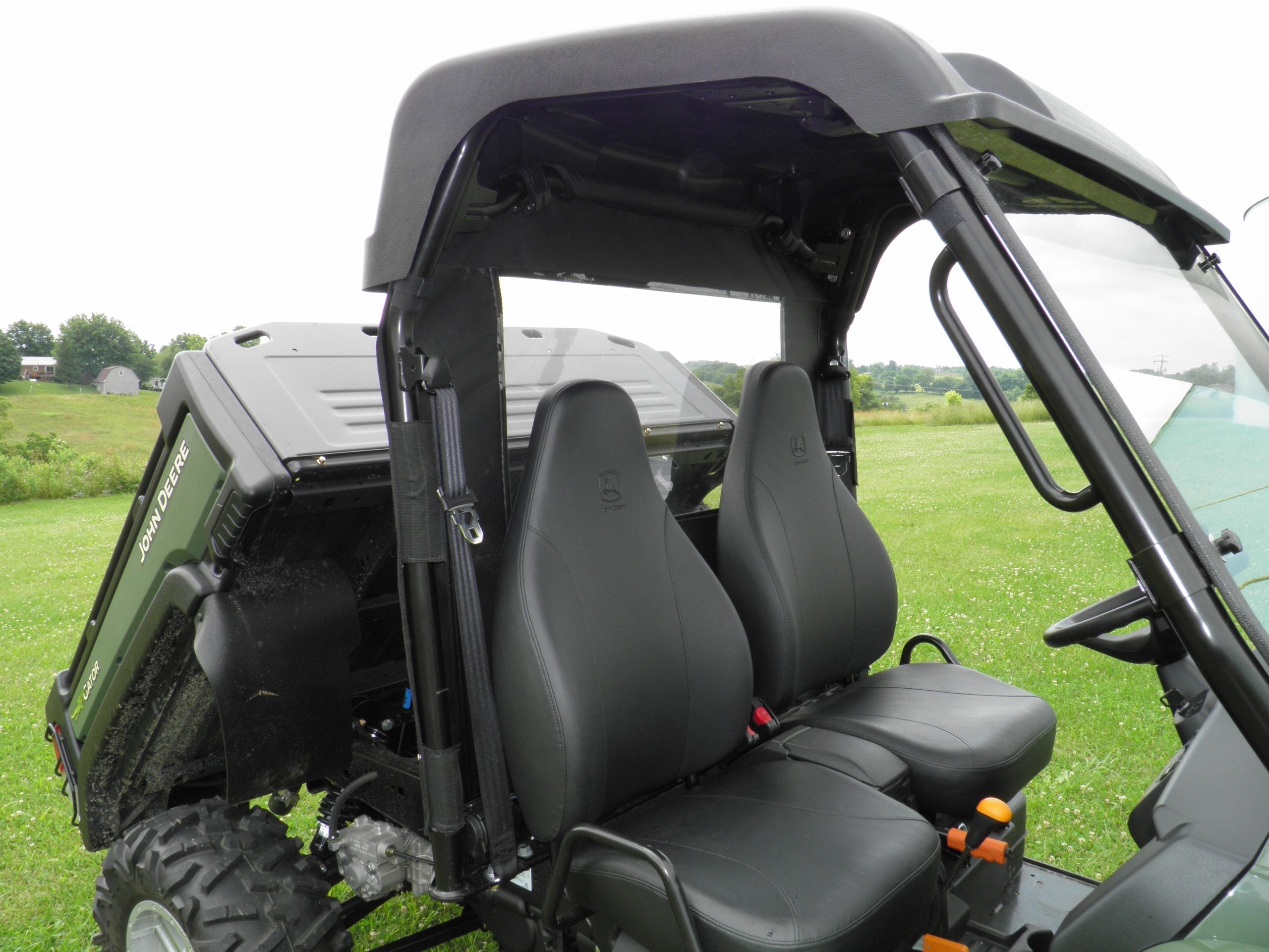 Photo of John Deere Gator HPX/XUV (2015+) - Soft Back Panel by 3 Star UTV - Premium Enclosures for UTVs / Side by Sides