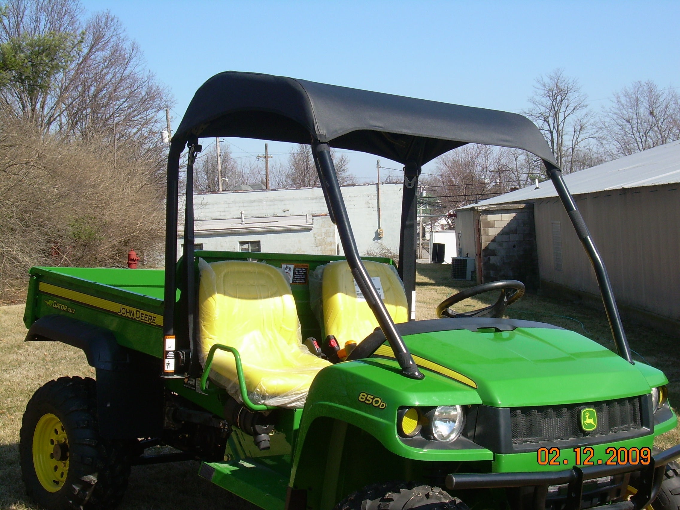 Photo of John Deere Gator HPX/XUV (2015+) - Soft Top by 3 Star UTV - Premium Enclosures for UTVs / Side by Sides
